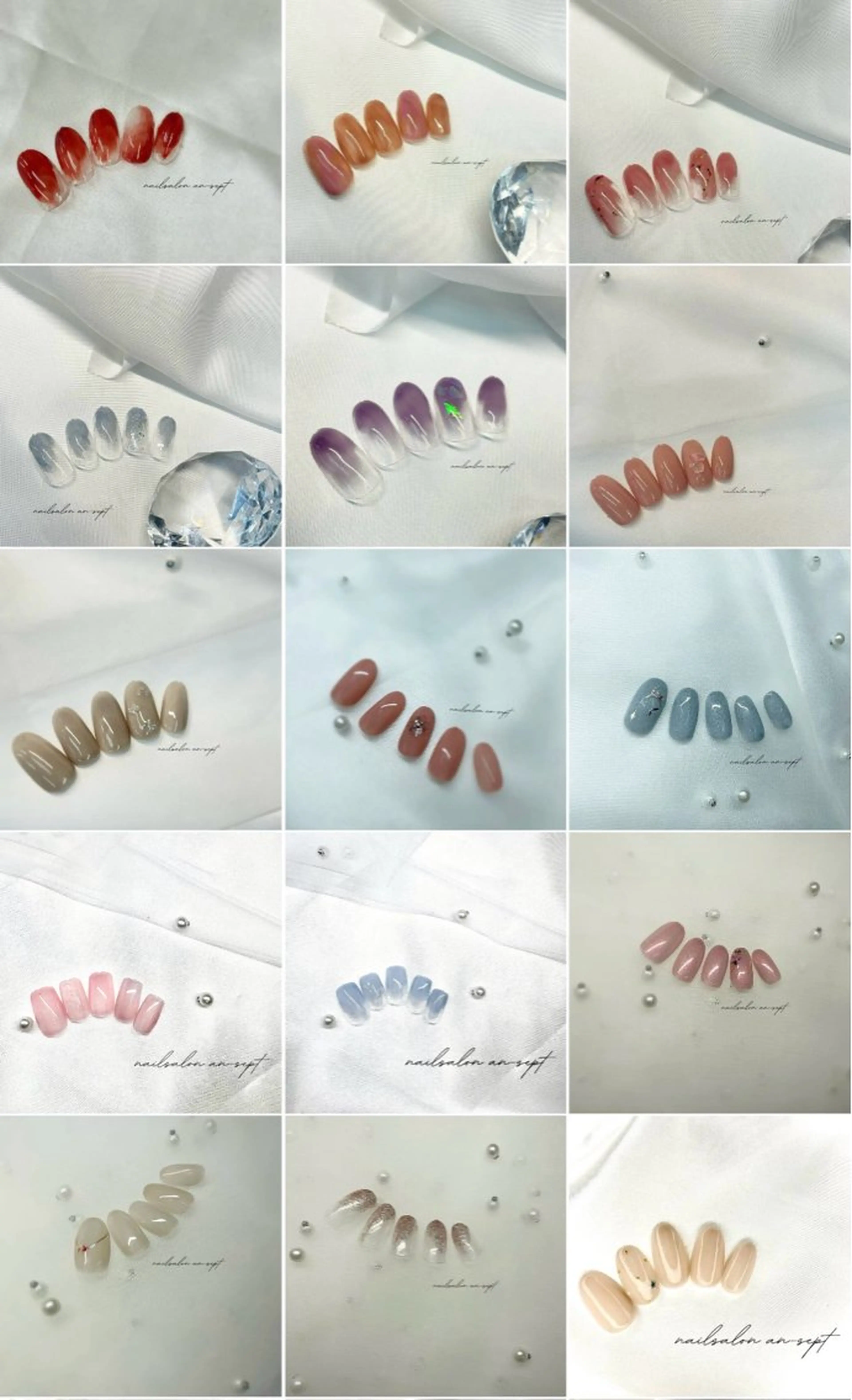 ネイル ハンドネイル nailsalonan-SEPT.所属・nail salon an-SEPT.のネイルデザイン