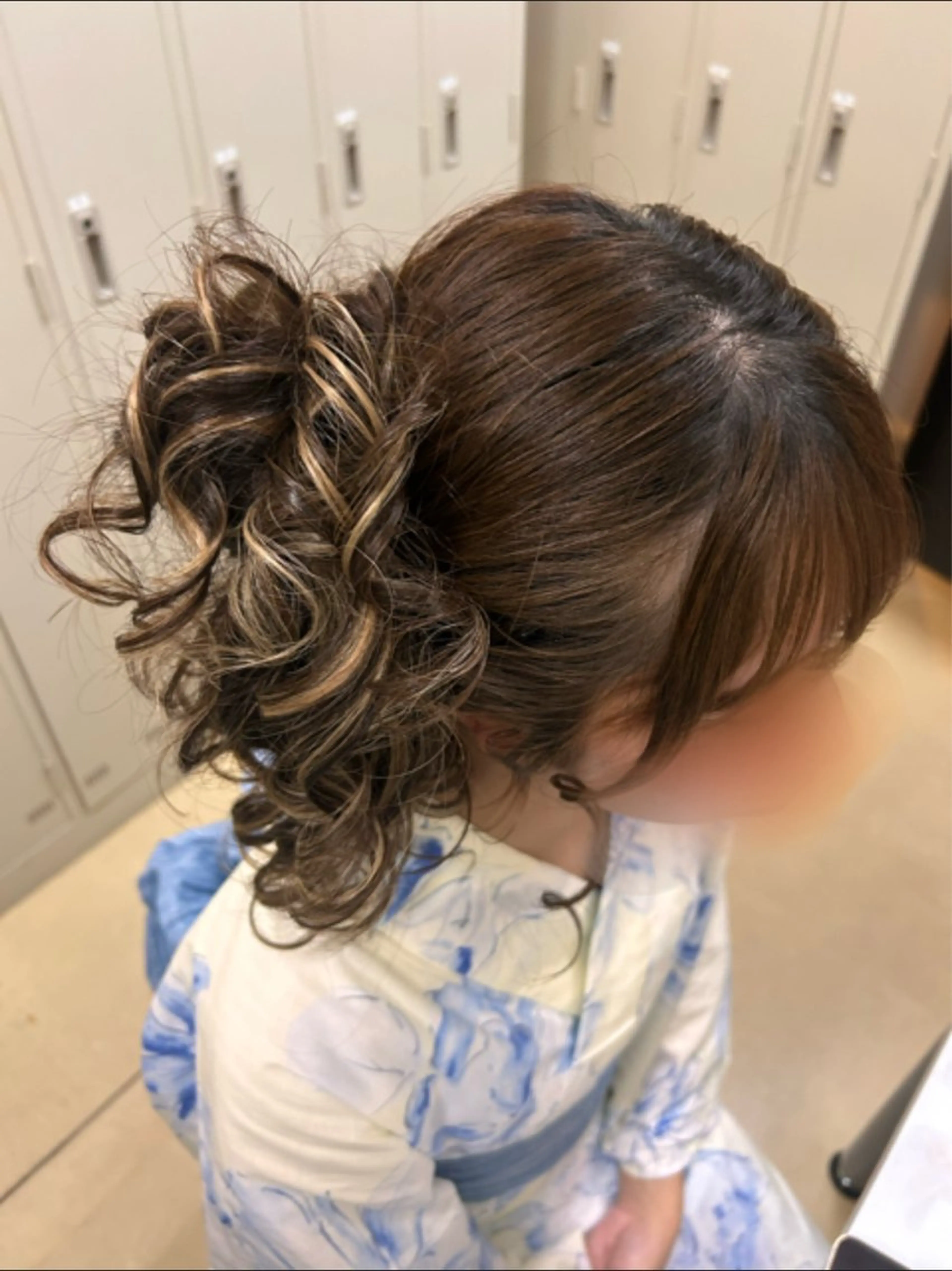 ロング 永澤 一輝のヘアスタイル