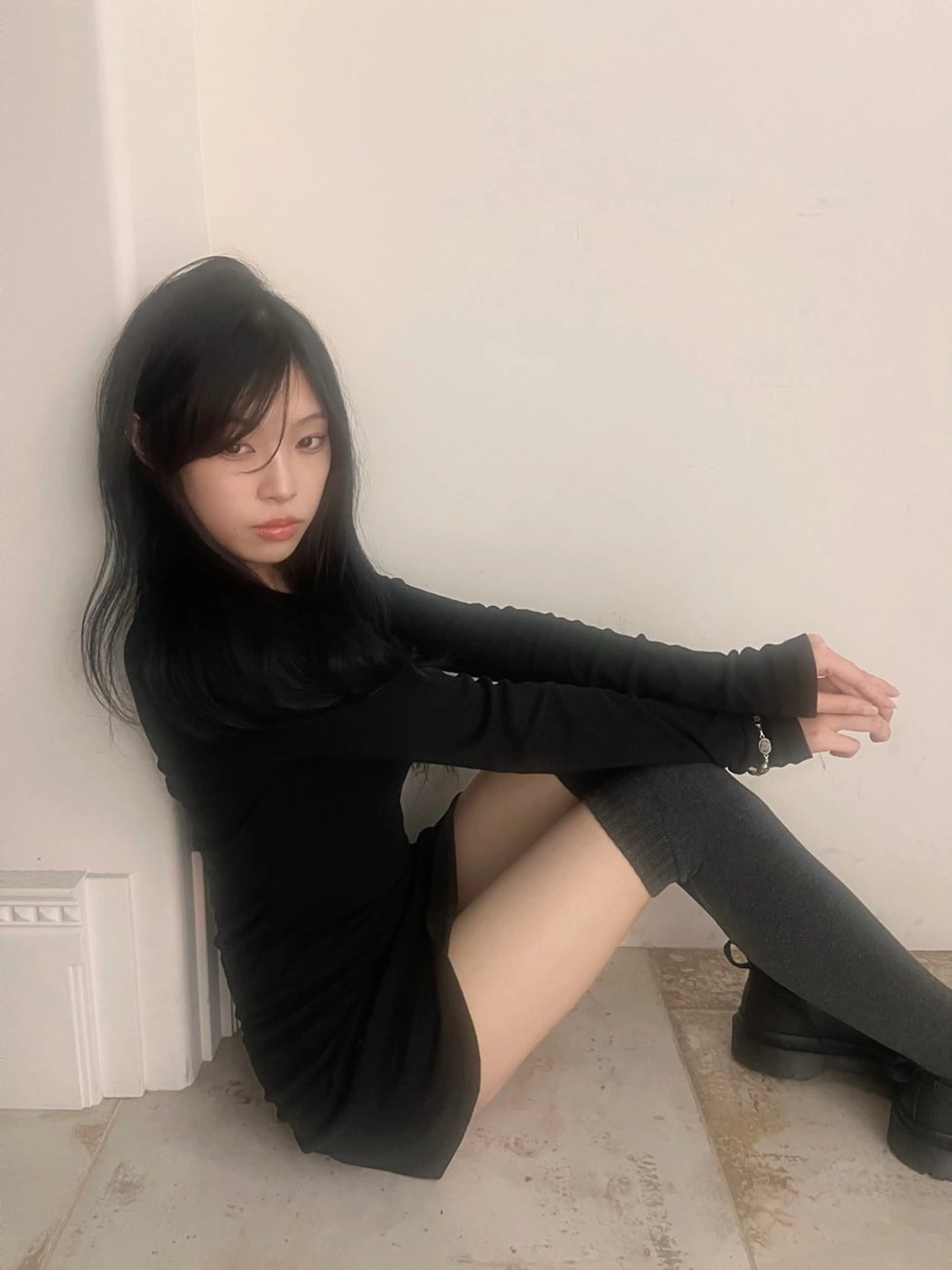 ロング ヘアカラー トリートメント AIRA/ブリーチ ‪/透明感カラーのヘアスタイル