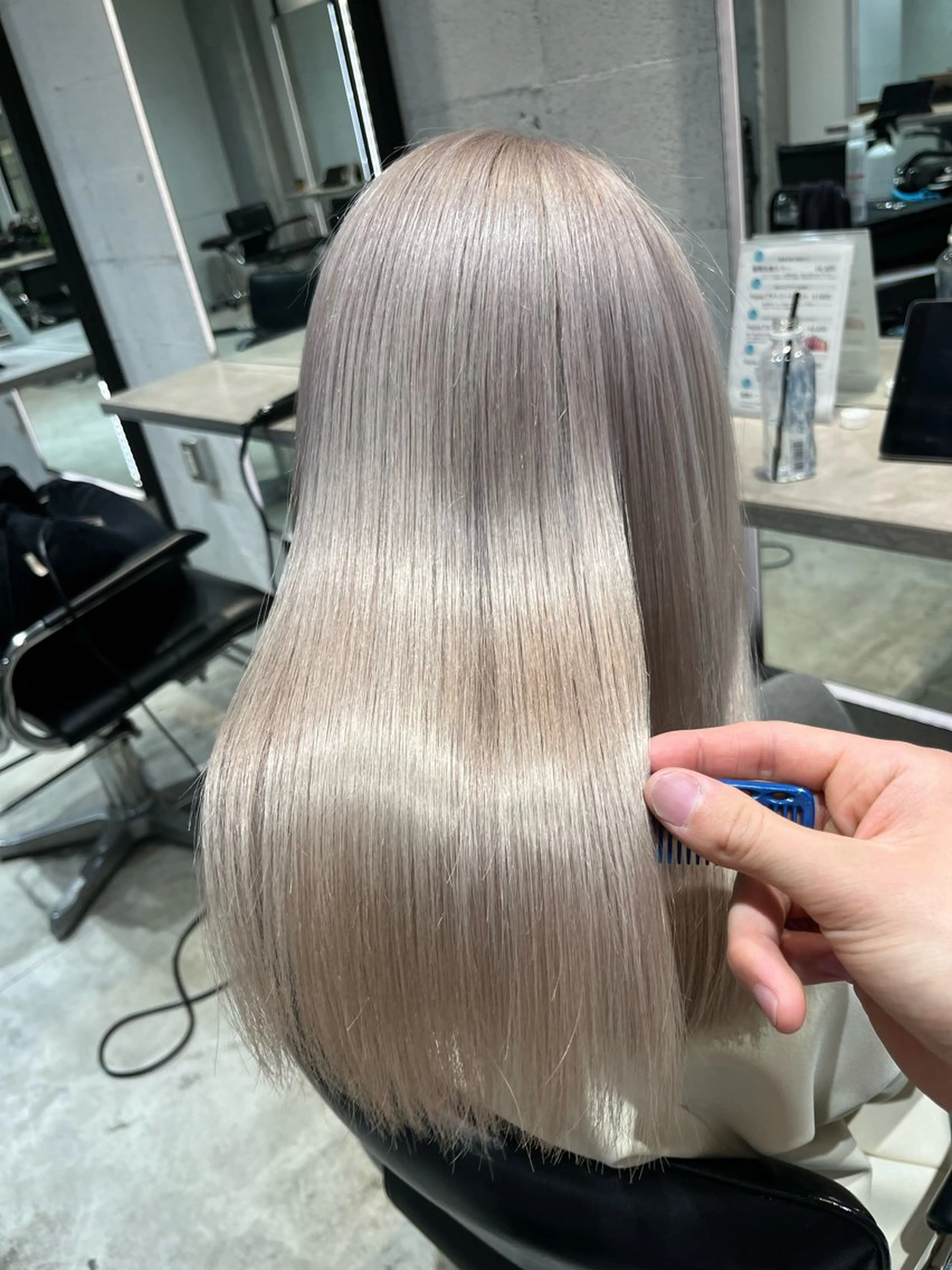 ロング カラー カット ヘアカラー トリートメント 髪質改善/レイヤー/ Yuyaのヘアスタイル