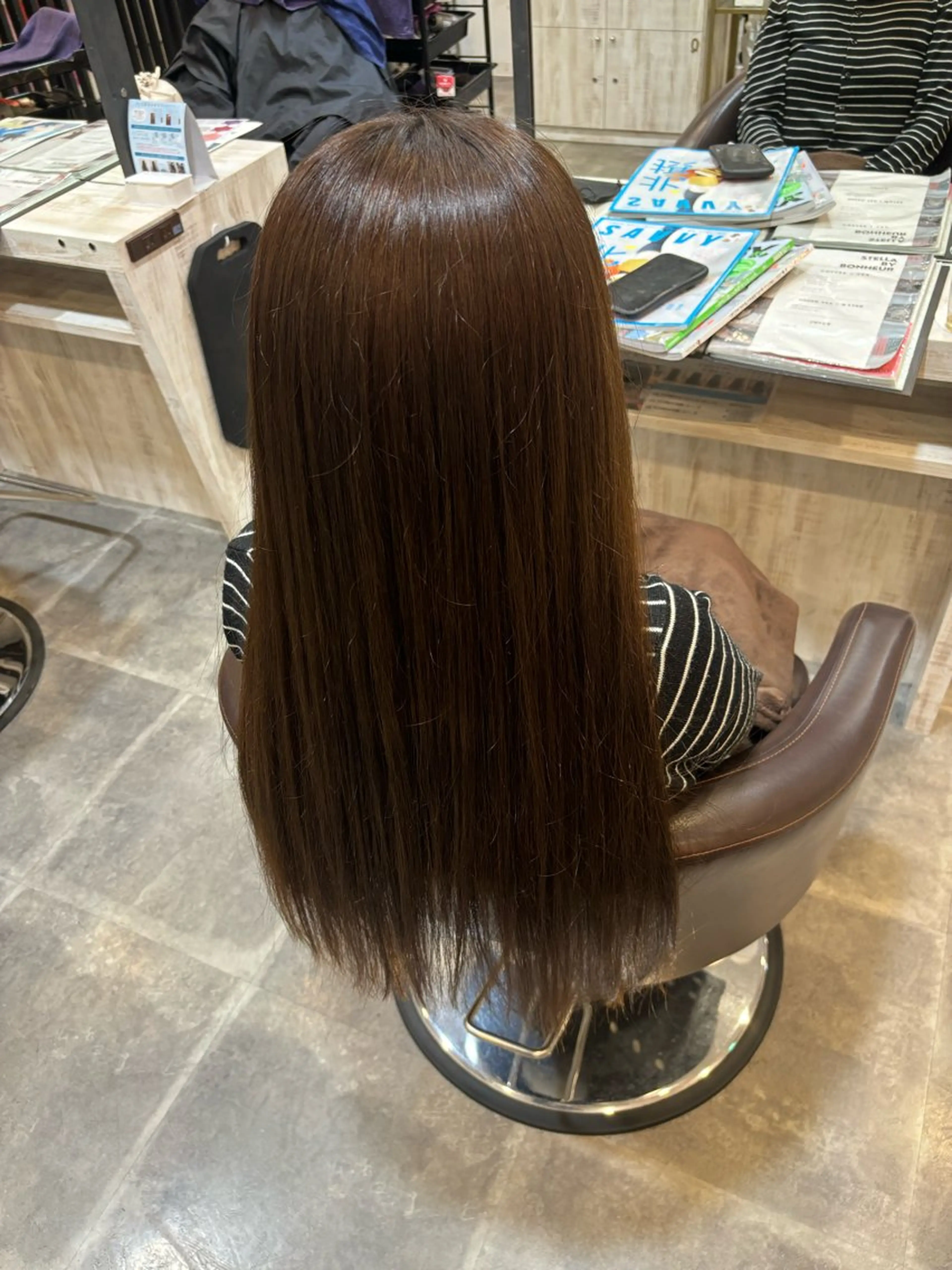 ロング カラー 平瀬 胡桃のヘアスタイル