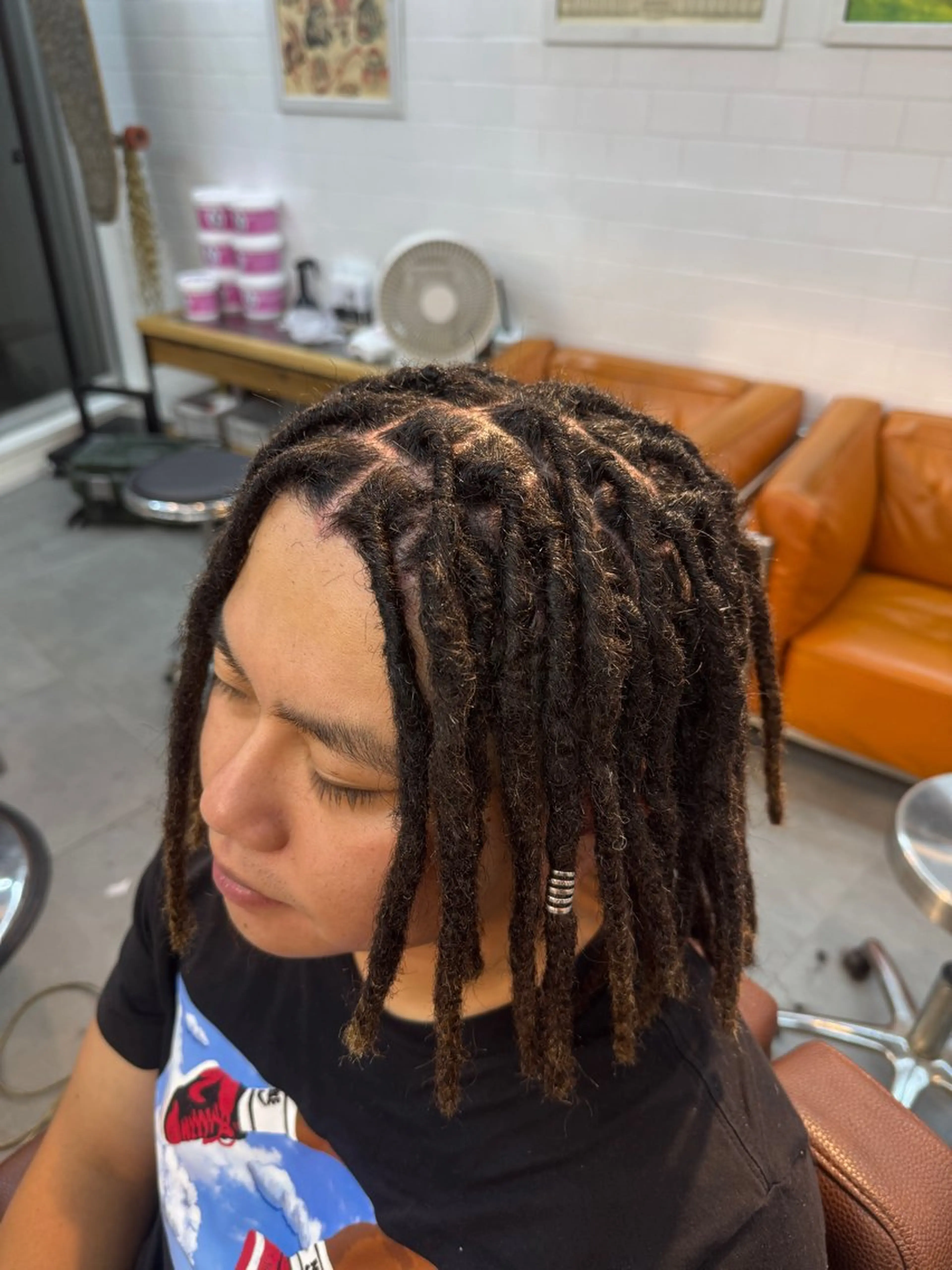 パーマ パーマ 村上 亜莉星のヘアスタイル