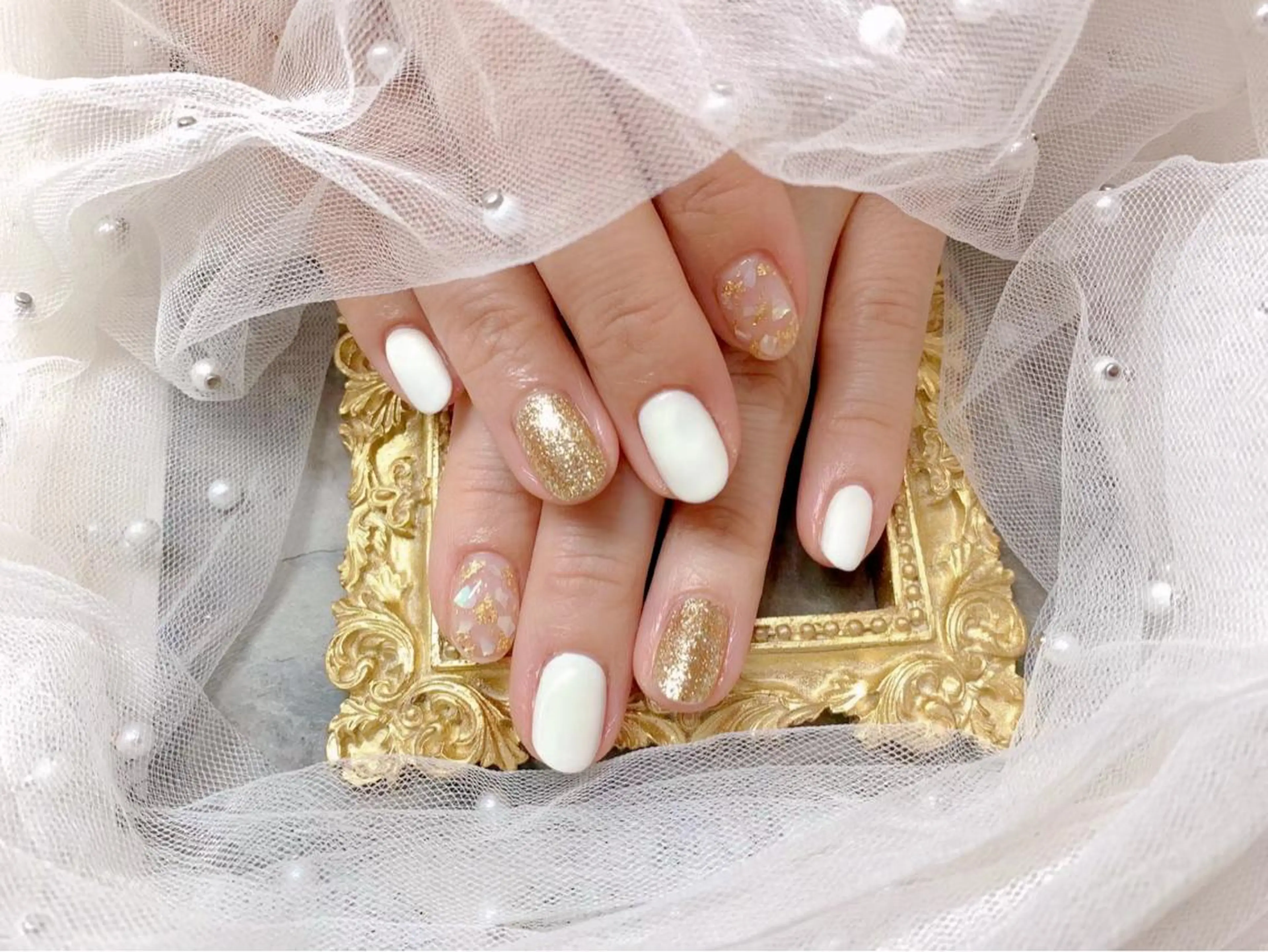 ネイル ハンドネイル マジックミラー所属・マジック ミラーのネイルデザイン