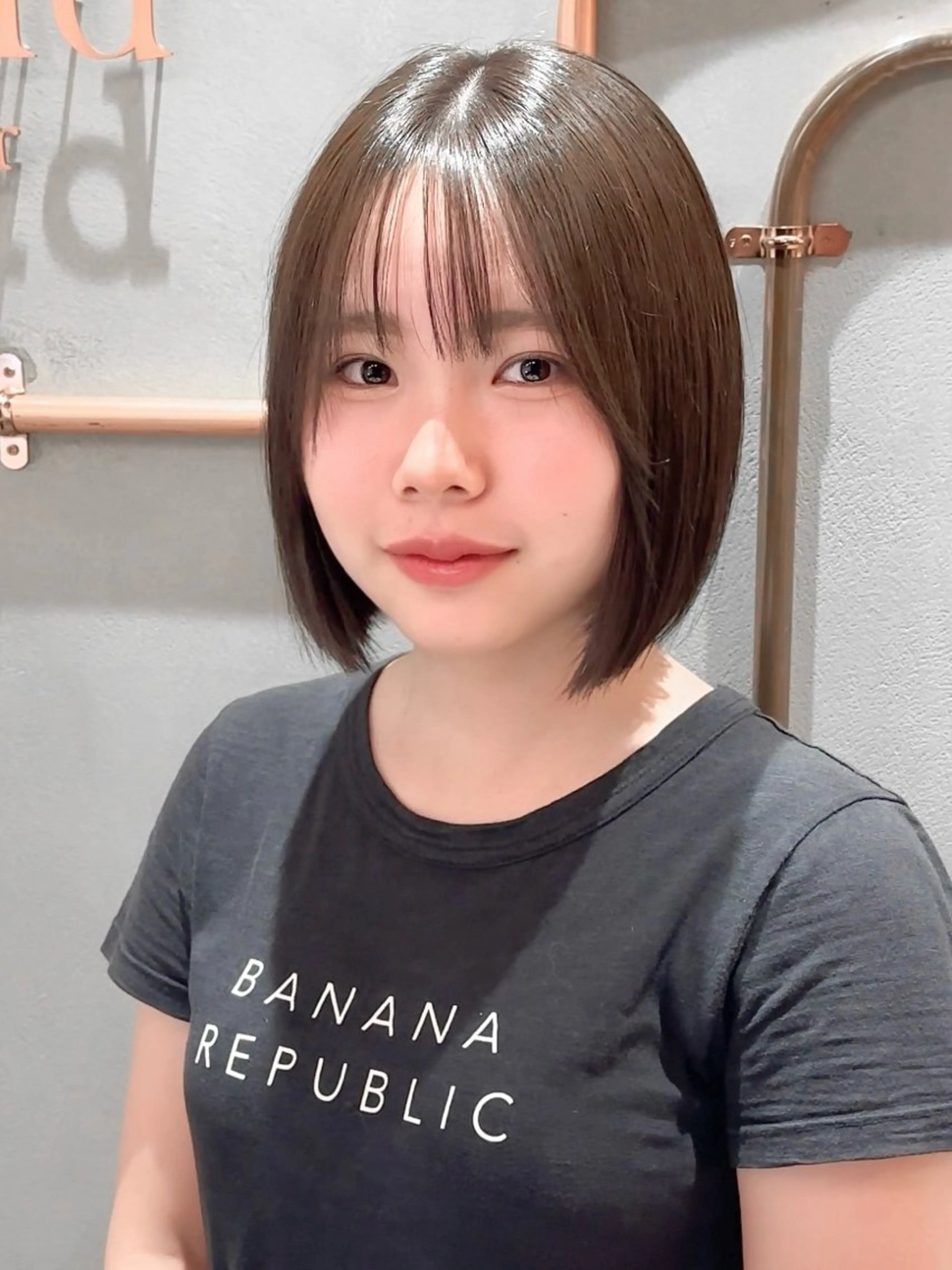 ミディアム 縮毛矯正/韓国ヘア /レイヤー🎀ミズキのヘアスタイル