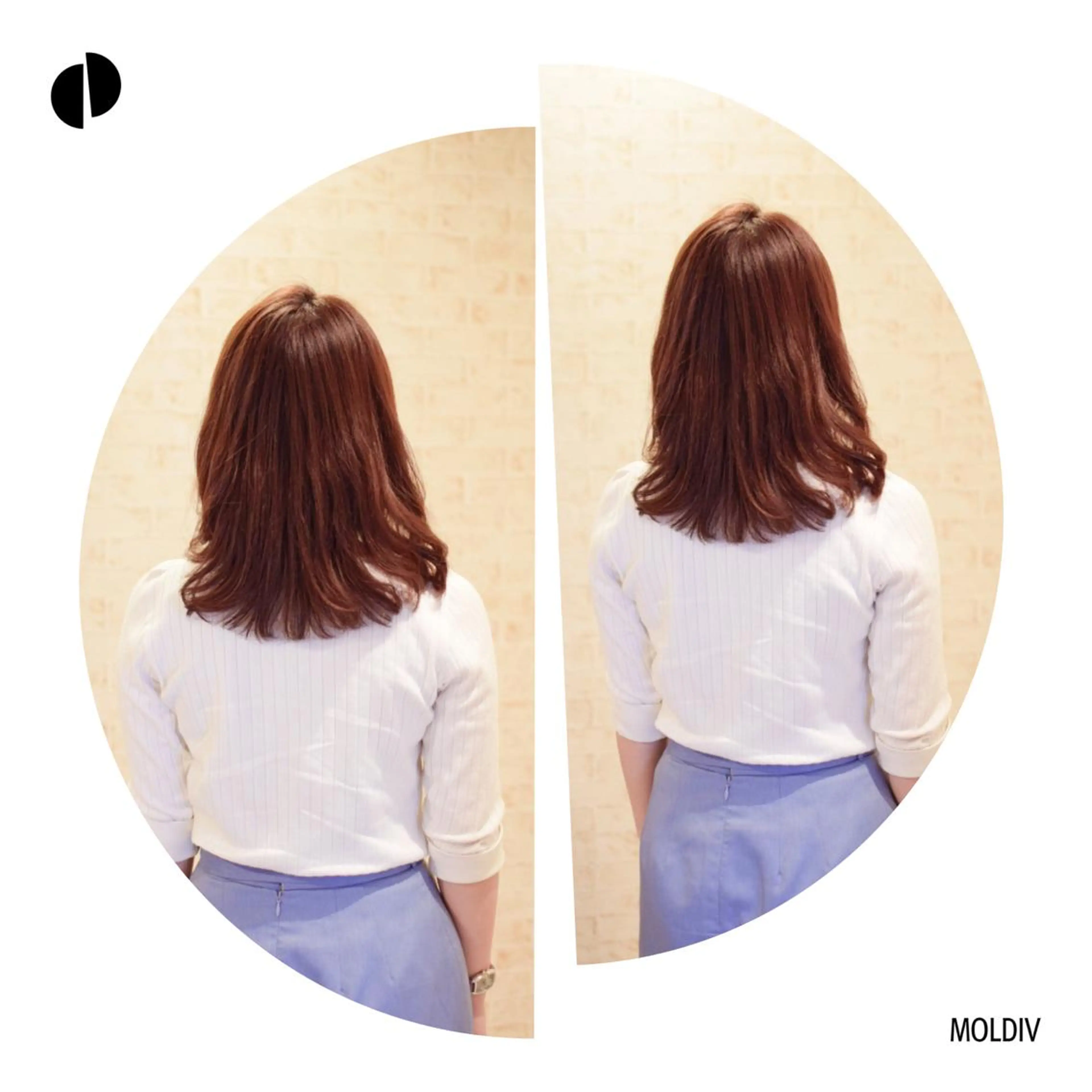 セミロング パーマ セミロングパーマ ✨縮毛矯正✨髪質改善 ナカシマ ユミのヘアスタイル