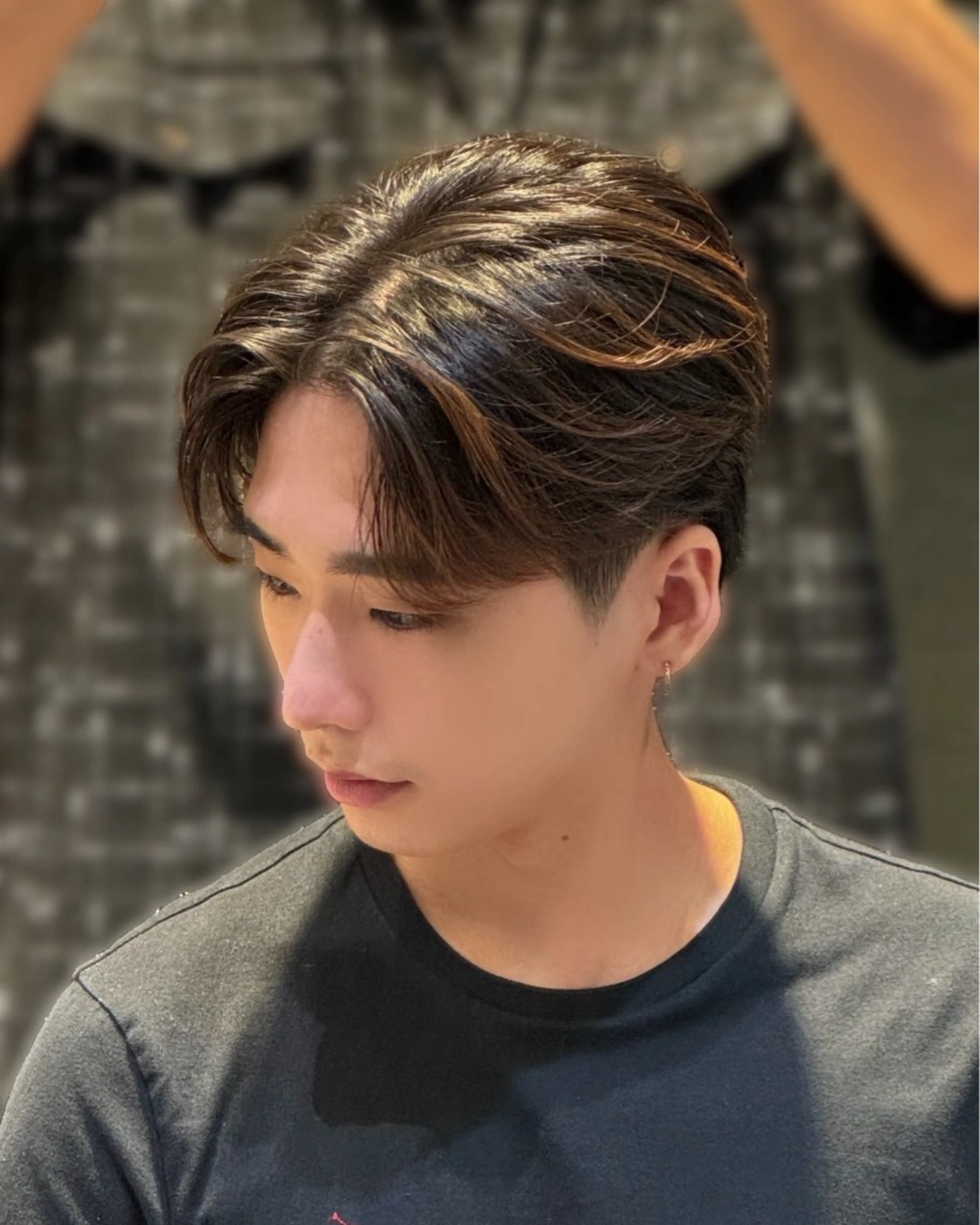 ショート パーマ メンズ YUKI🇰🇷 カルマ／ダウンパーマのヘアスタイル