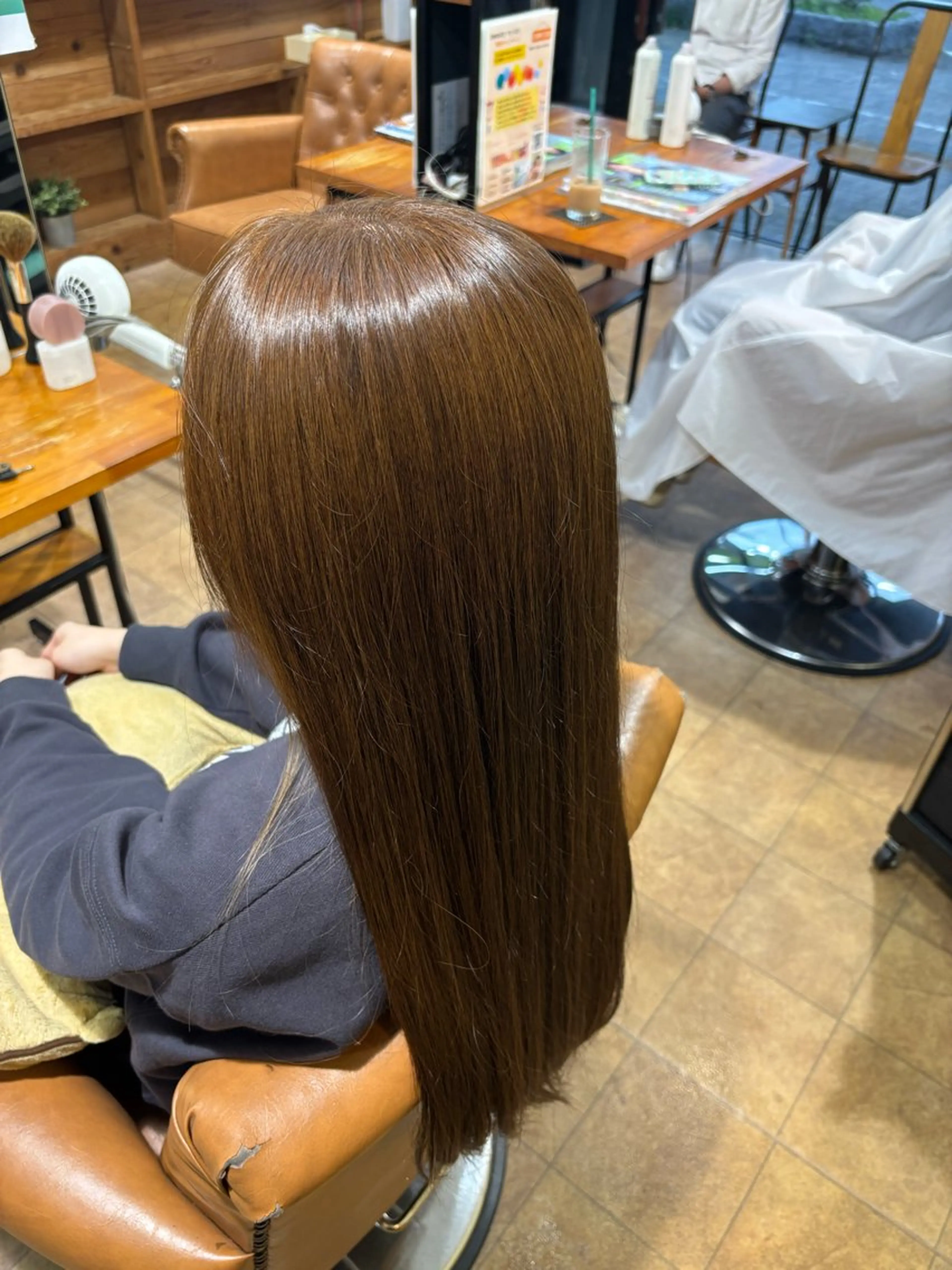 ロング カラー ハイトーンカラー KOUKI メンズカットのヘアスタイル