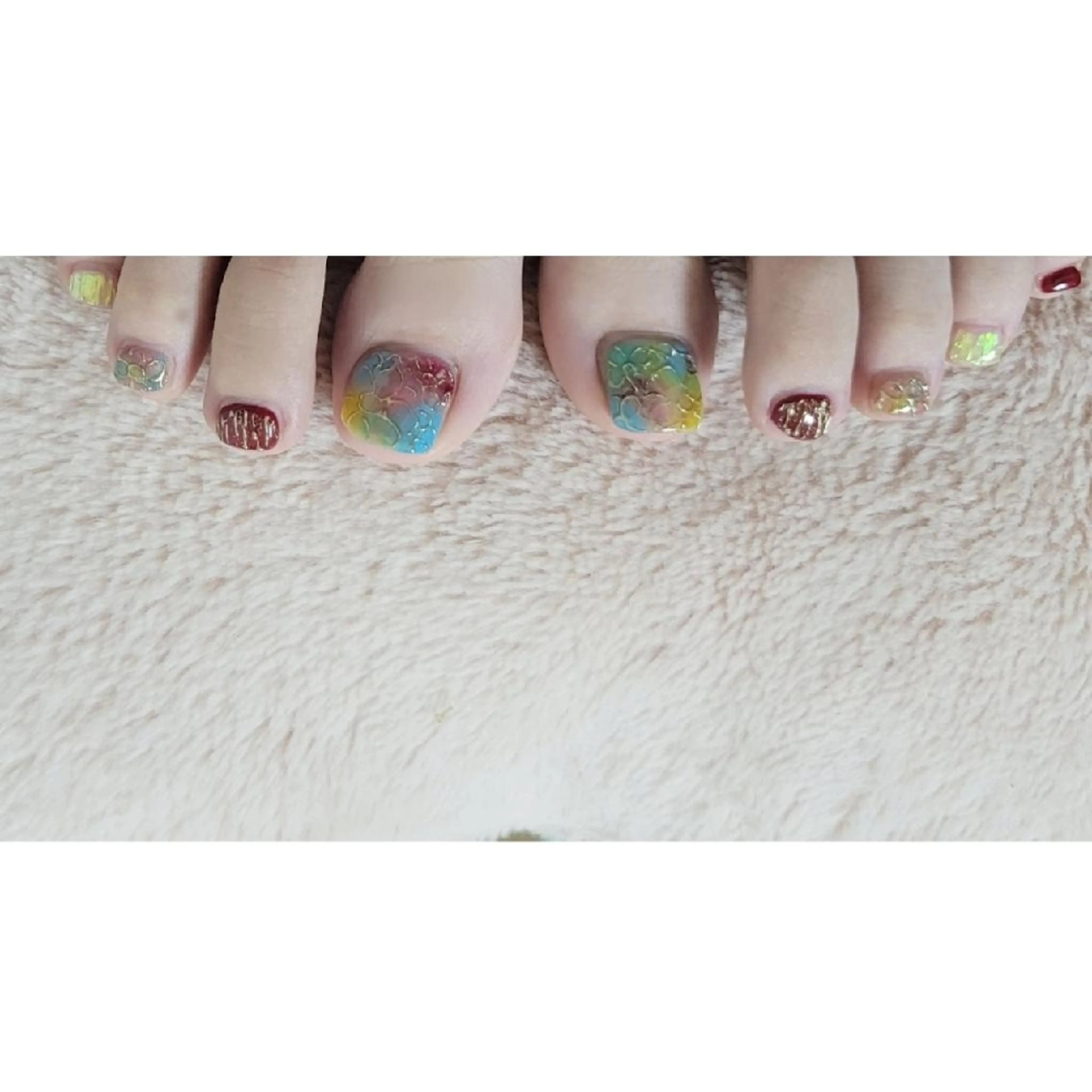 ネイル フットネイル ネイルサロンほっこり kanaのネイルデザイン