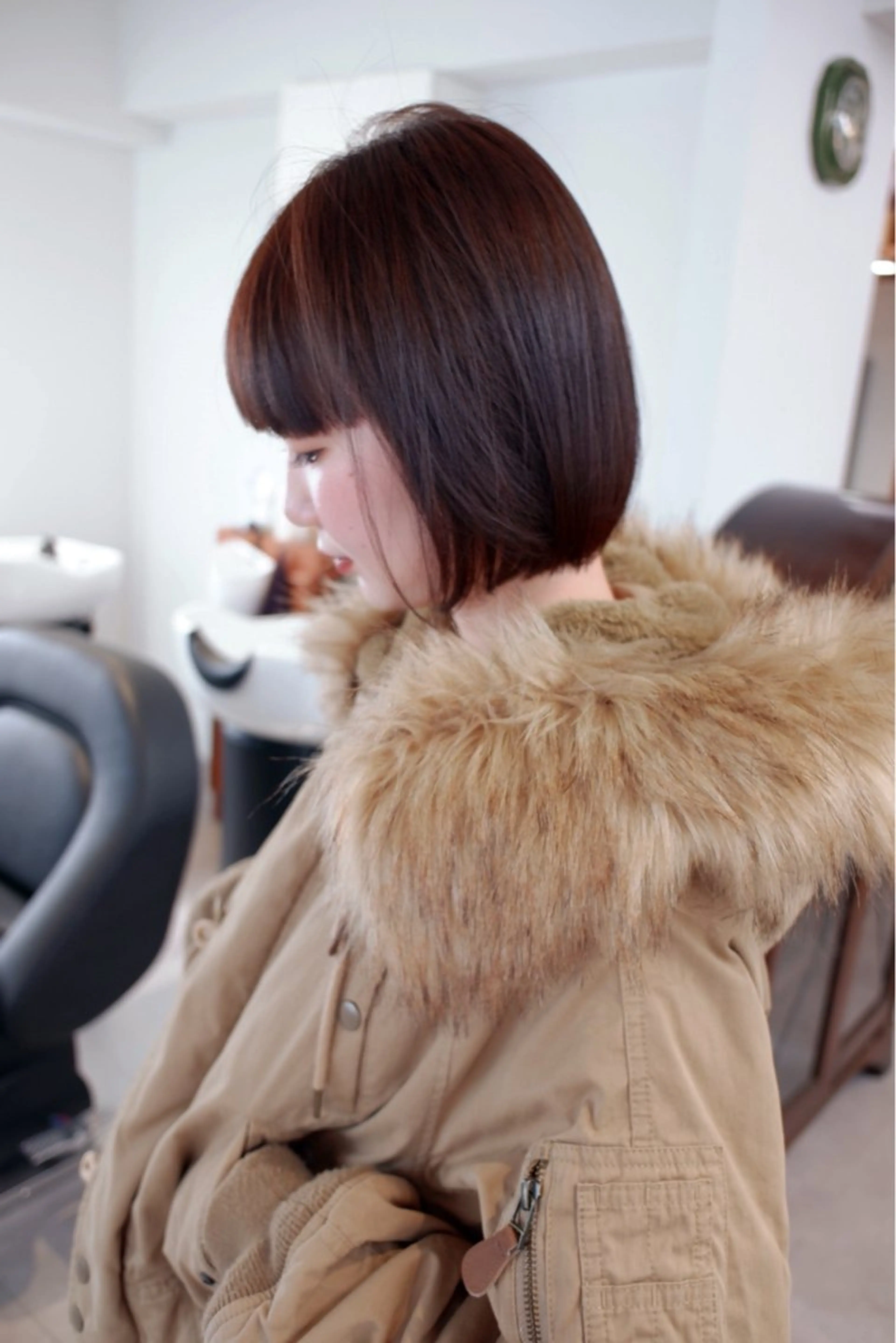 ショート 瀬利 華加のヘアスタイル