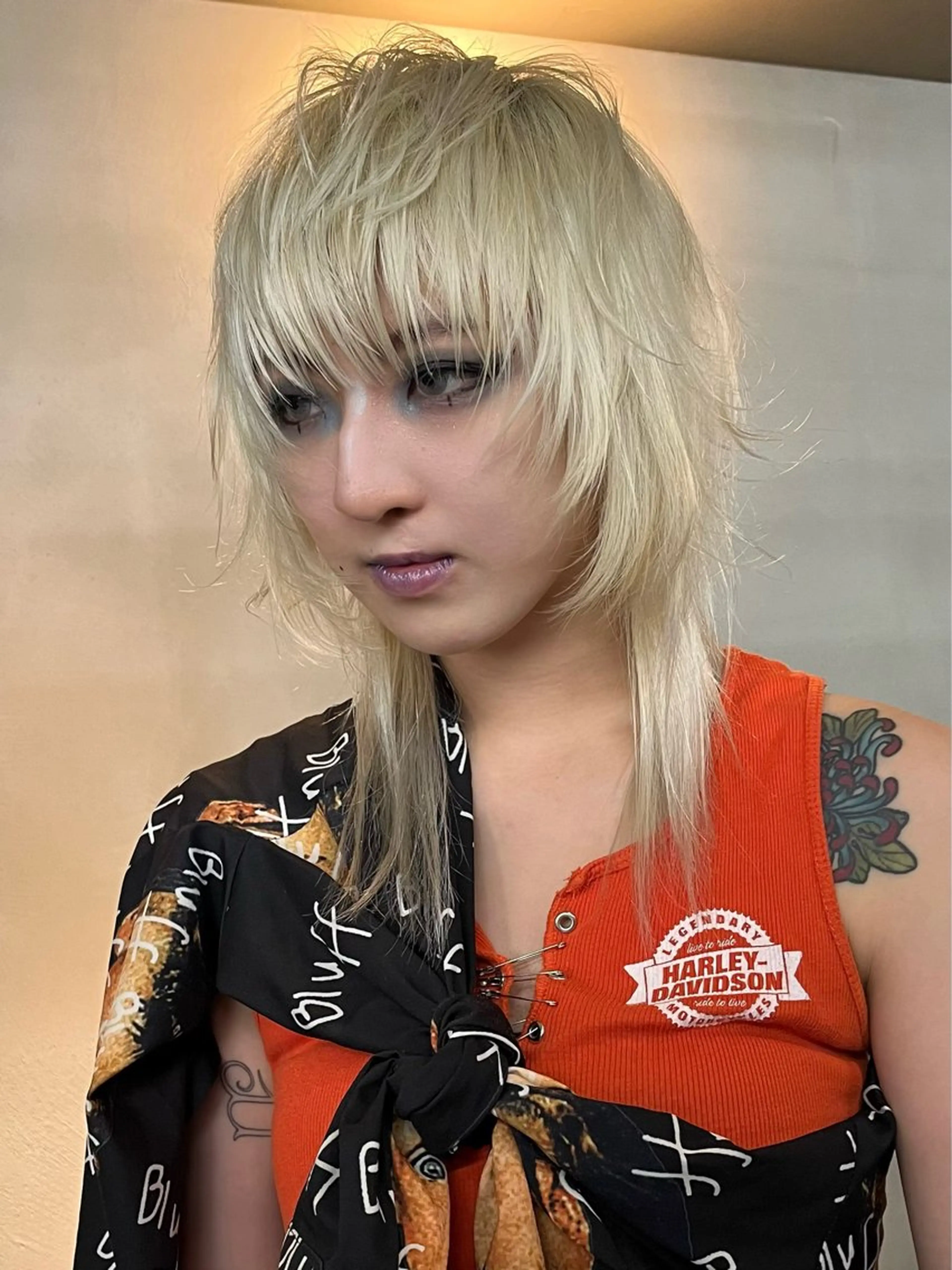 セミロング カラー カット ヘアカラー ウルフ/レイヤー ⚡️ITSUKU⚡️のヘアスタイル