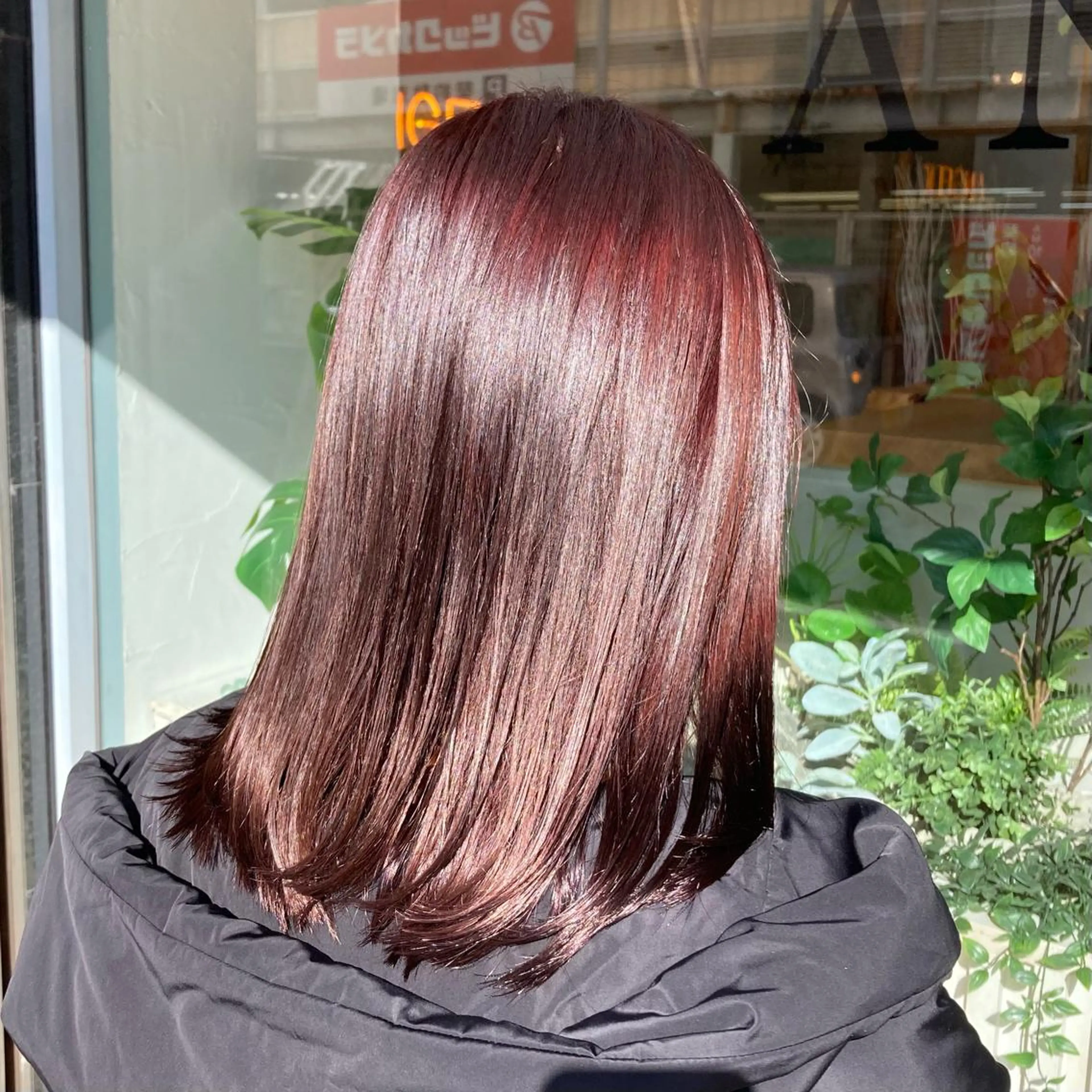 ミディアム カラー カット ヘアカラー 韓国レイヤーカット★ 小林大樹のヘアスタイル