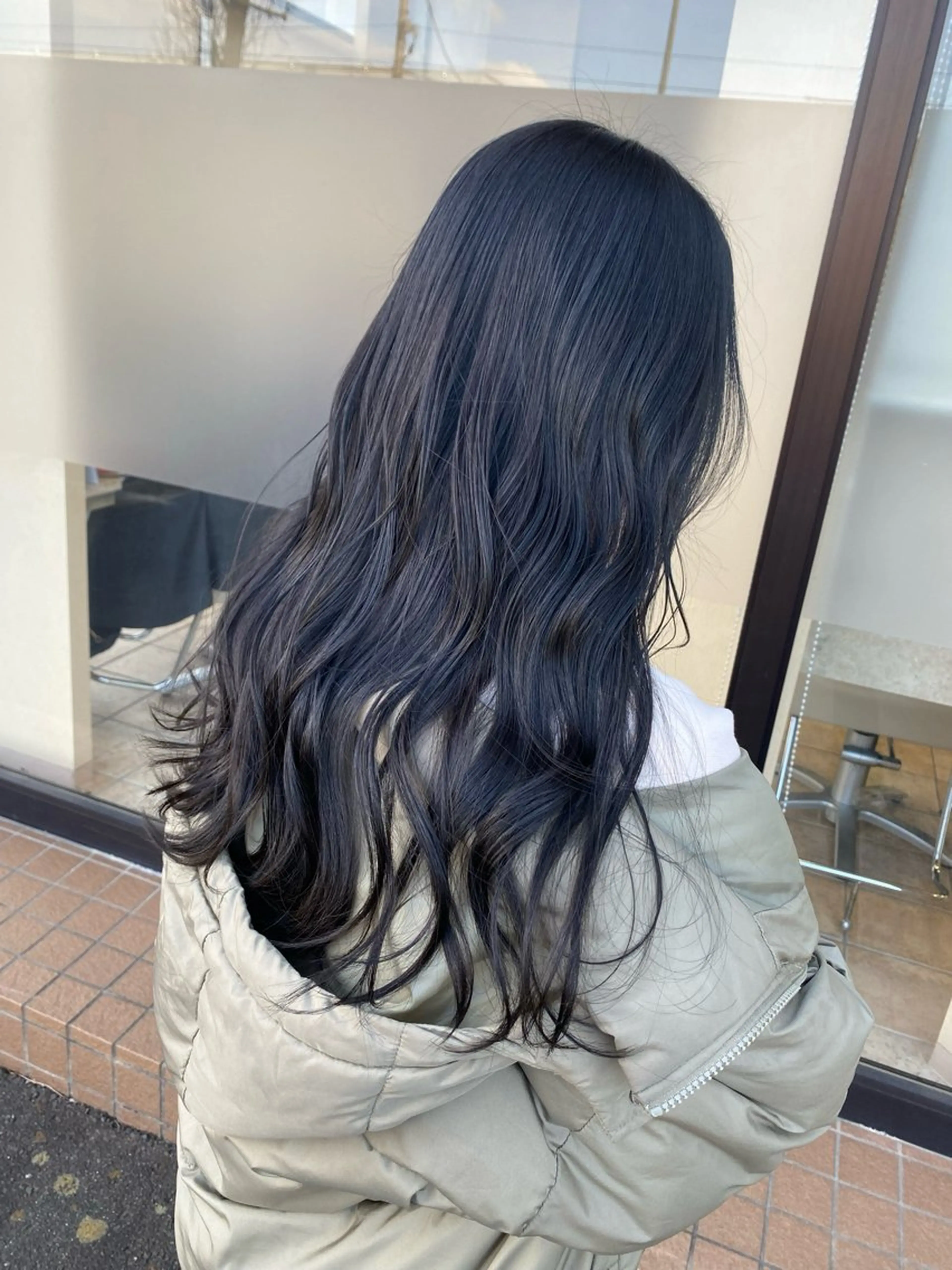 ロング ヘアカラー トリートメント 🇰🇷韓国風顔周り NANAMI🇰🇷のヘアスタイル