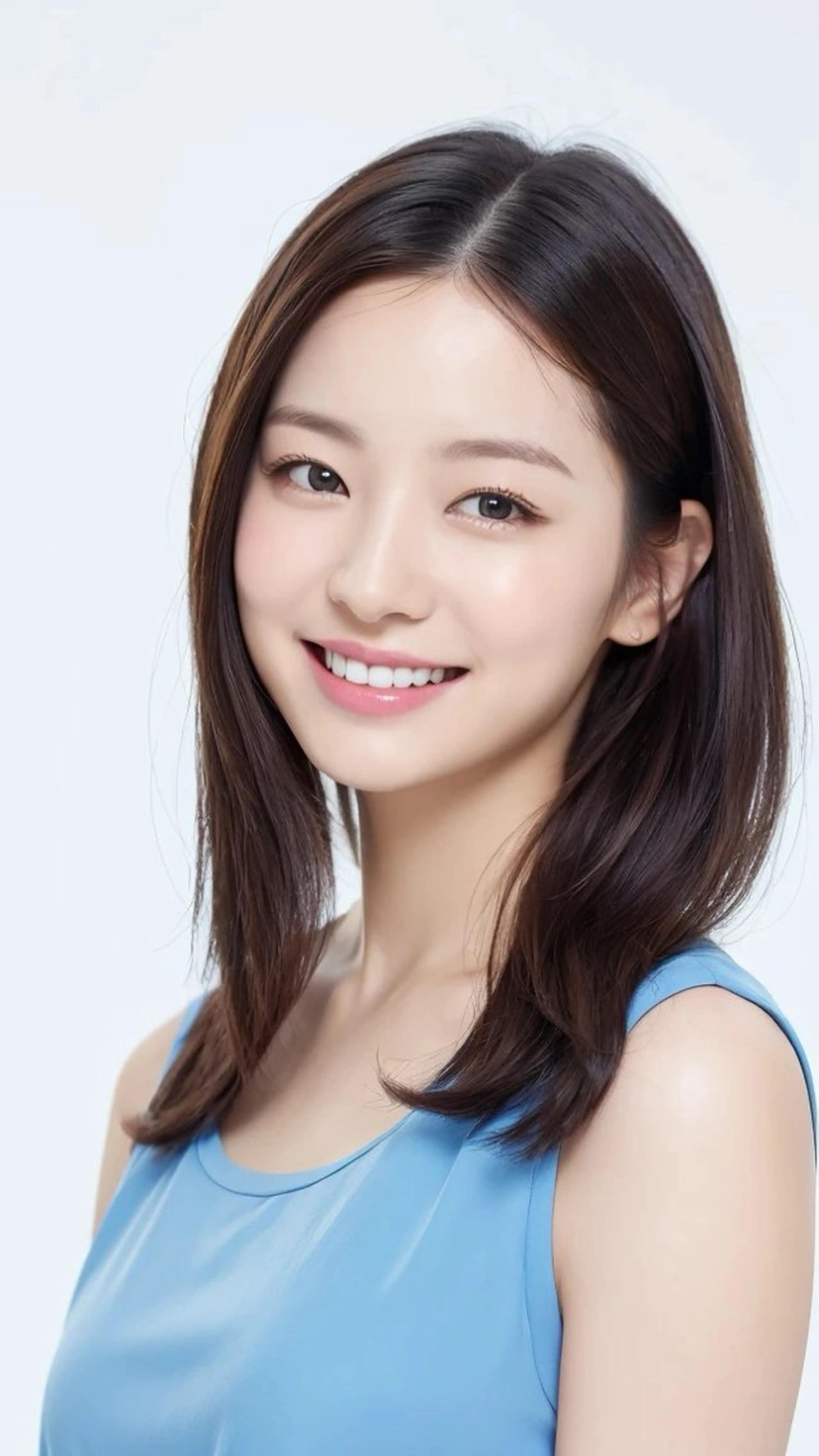 セミロング カラー 🌈髪質改善🌈 過去の1艶サラ体験✨のヘアスタイル