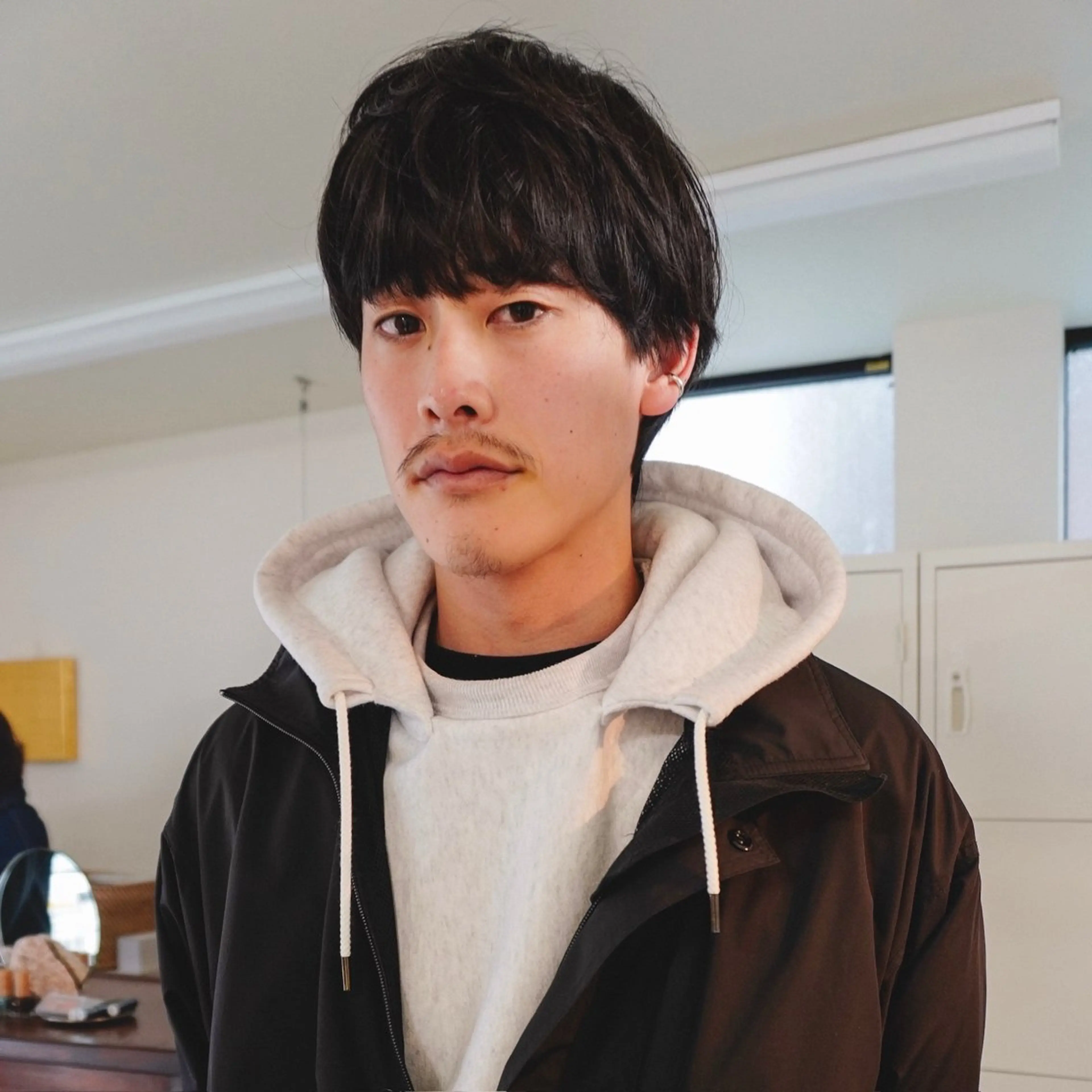 ショート メンズ メンズショート ショートヘア メンズハイトーン/栄 /イトウタケルのヘアスタイル