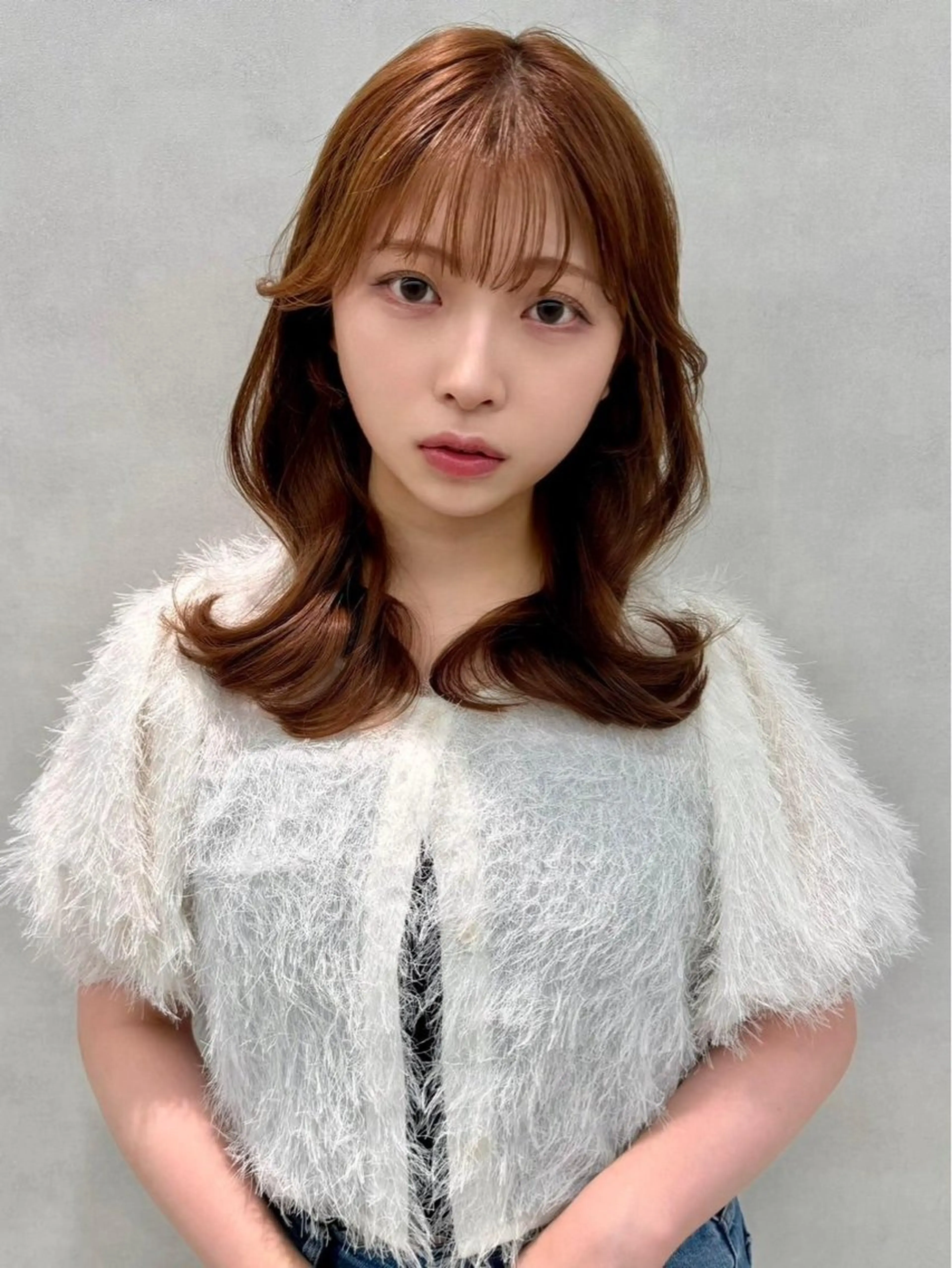 ミディアム 【韓国ヘア】公式 🇰🇷Ash中野のヘアスタイル