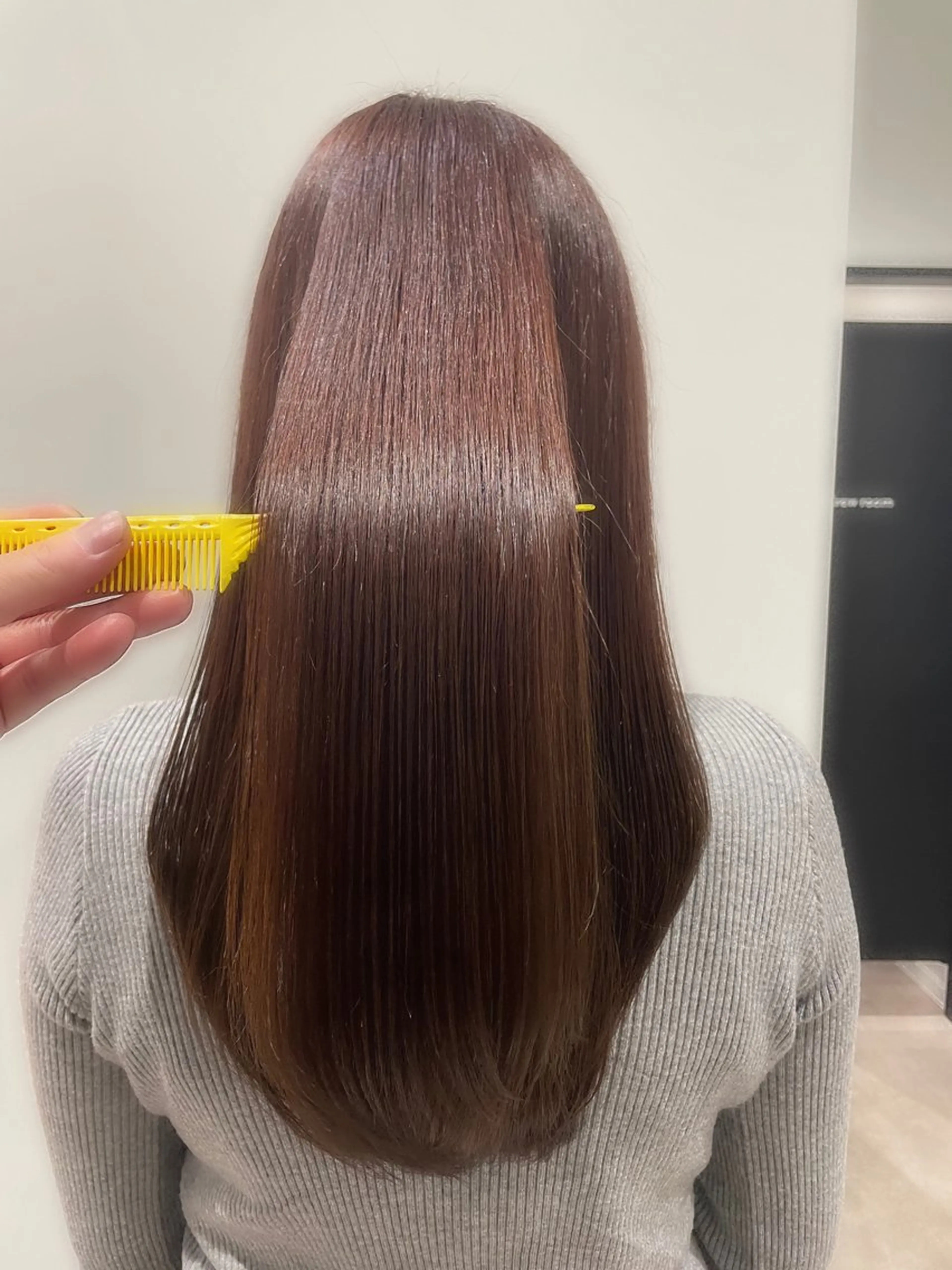 セミロング ボブ ハイライト 髪質改善 縮毛矯正 トリートメント rosee【ロゼ】所属・🌟髪質改善 平本雄大🌟のヘアスタイル