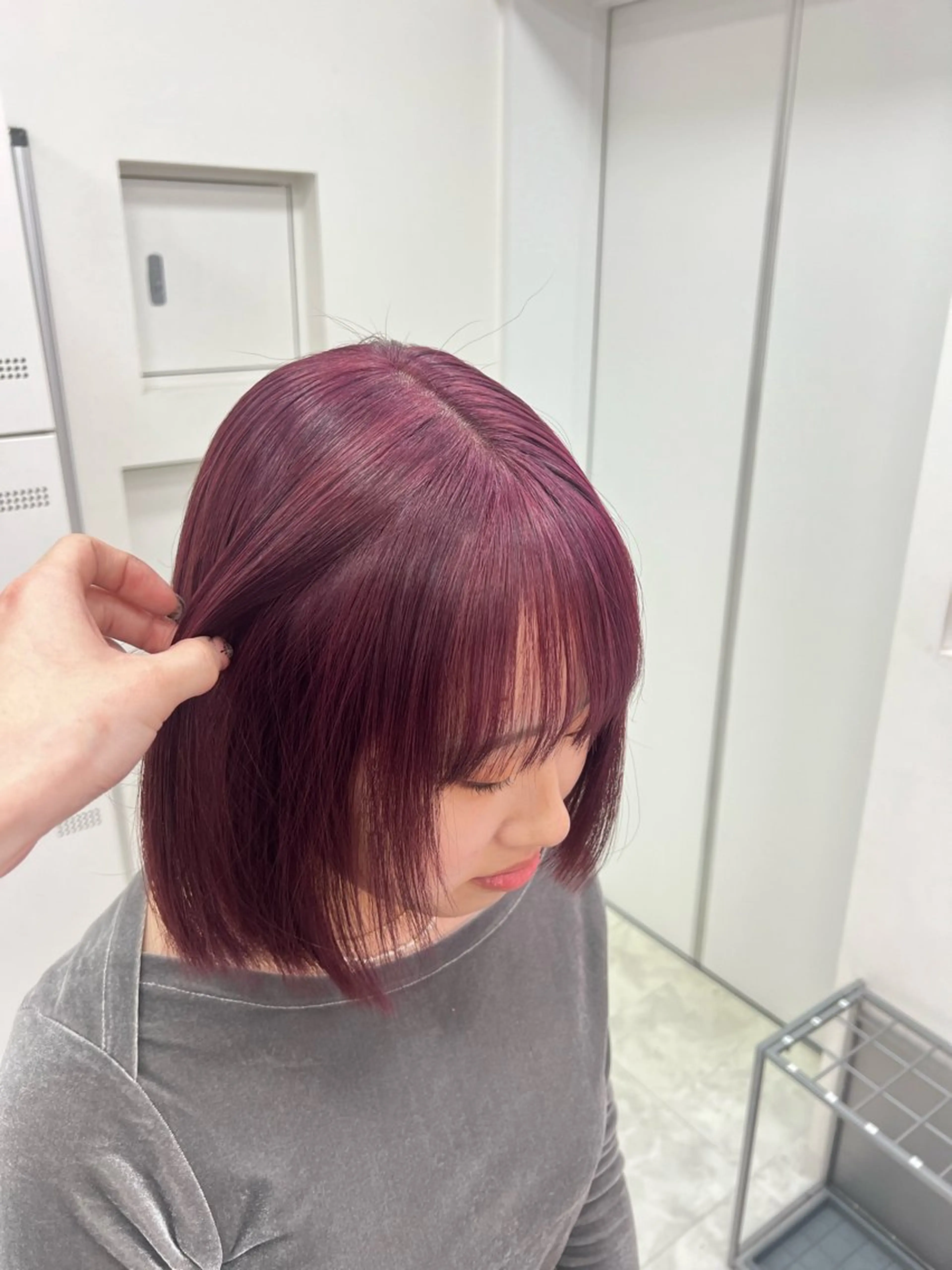 ショート カラー ダブルカラー特化💖 韓国ヘア💖りくのヘアスタイル