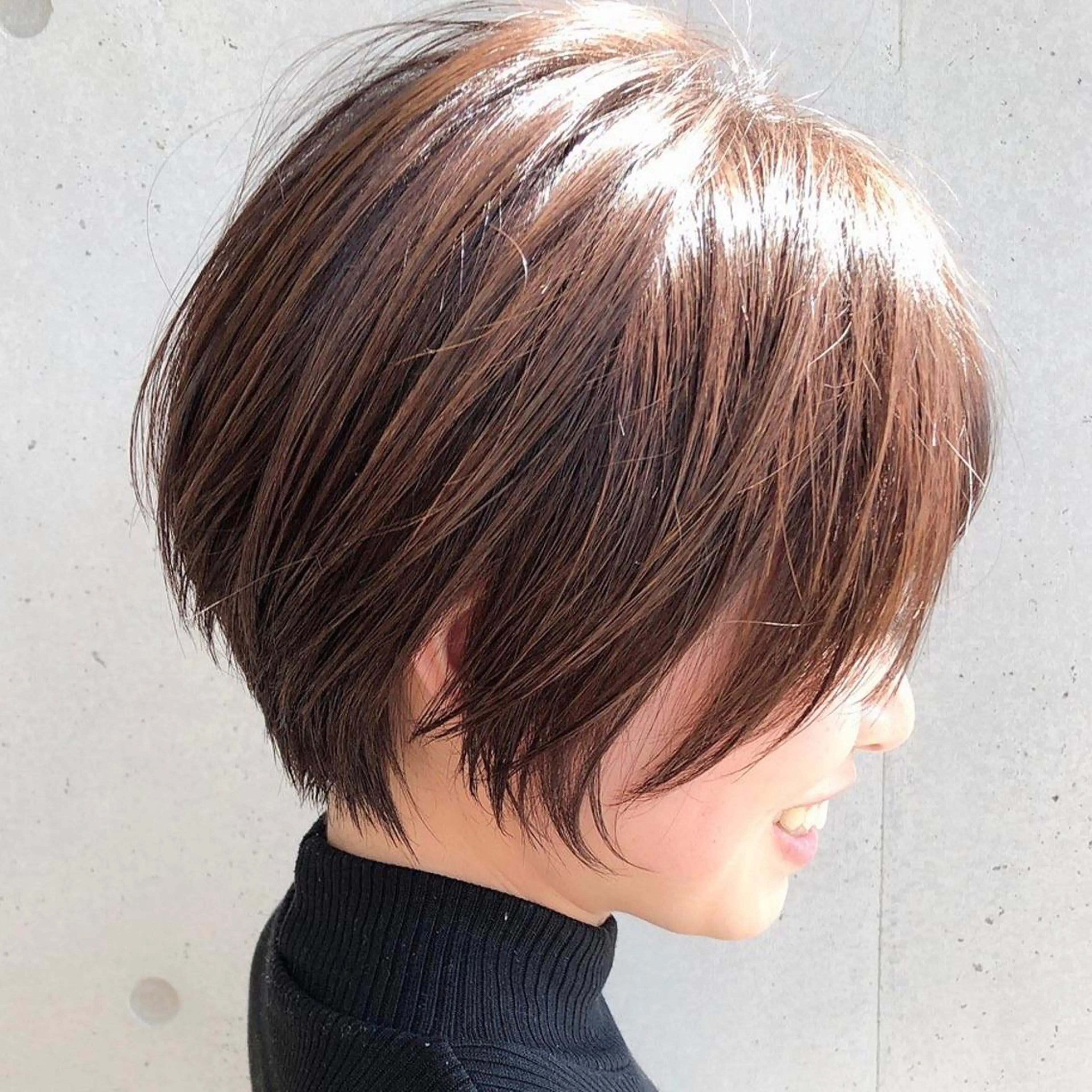 ショート カラー パーマ カット トリートメント 南堀江🌿パーマ Tetsu【テツ】のヘアスタイル