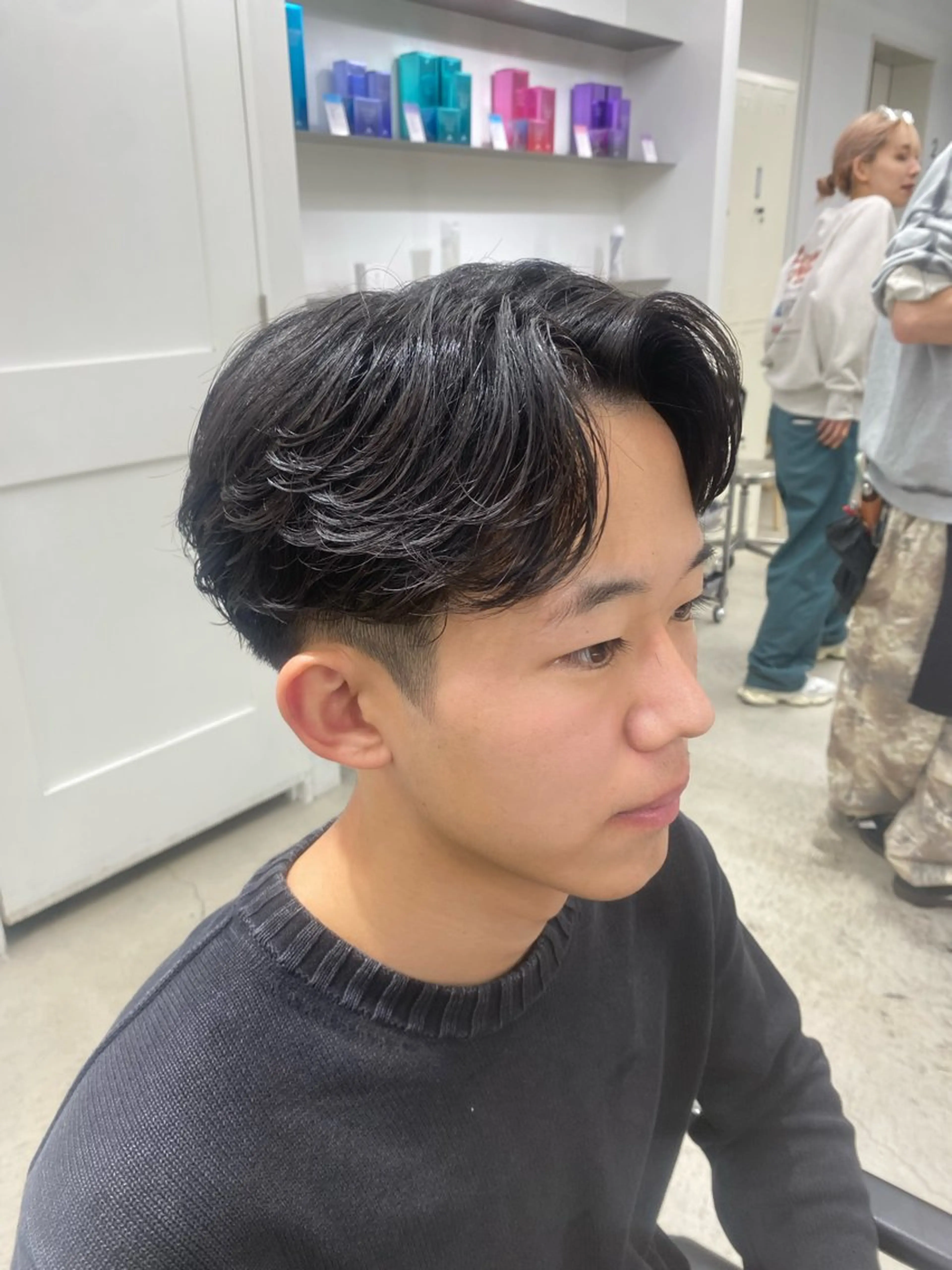 パーマ メンズ カット パーマ メンズパーマ/名駅 /カラー/SEIYAのヘアスタイル