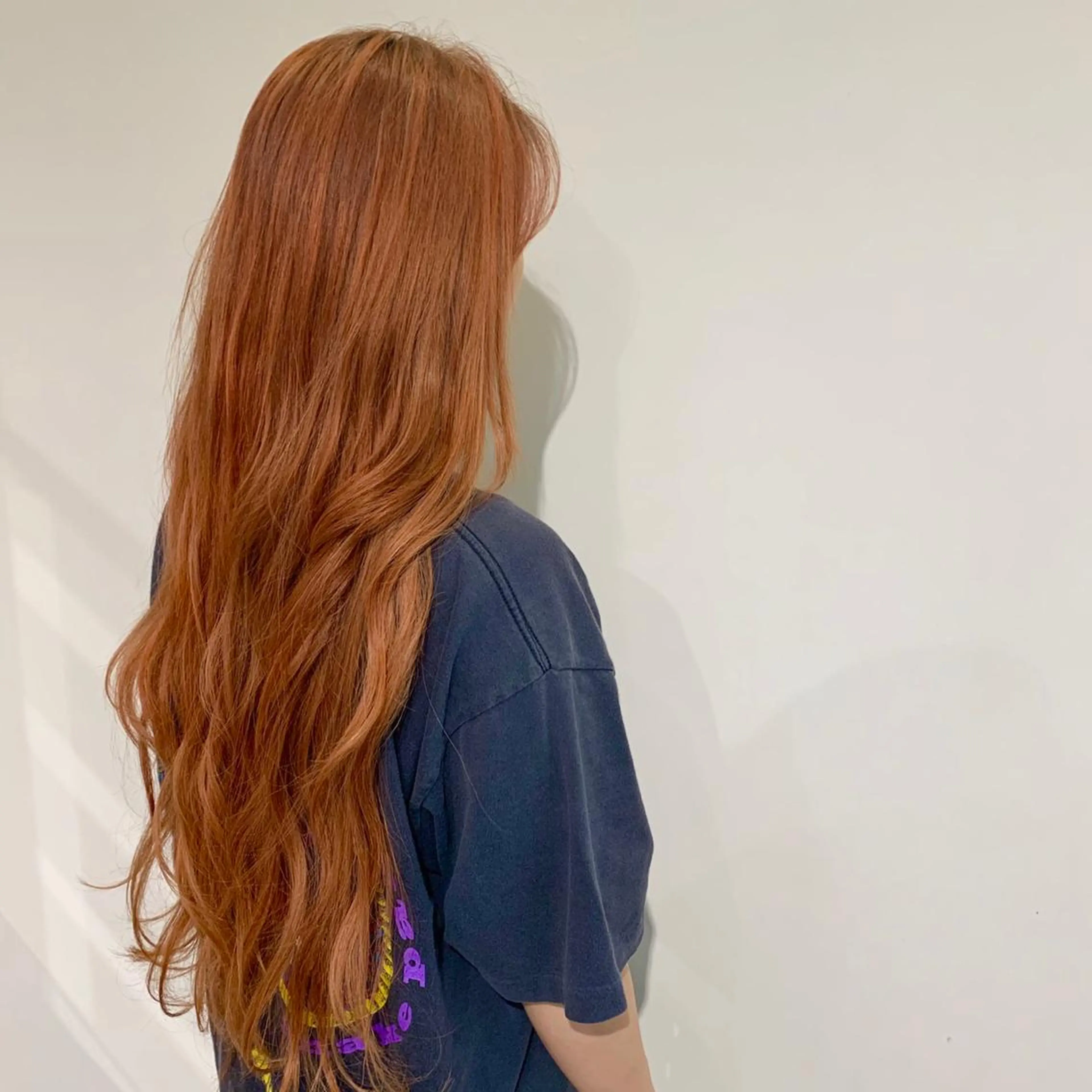 ロング しもかわ かほのヘアスタイル