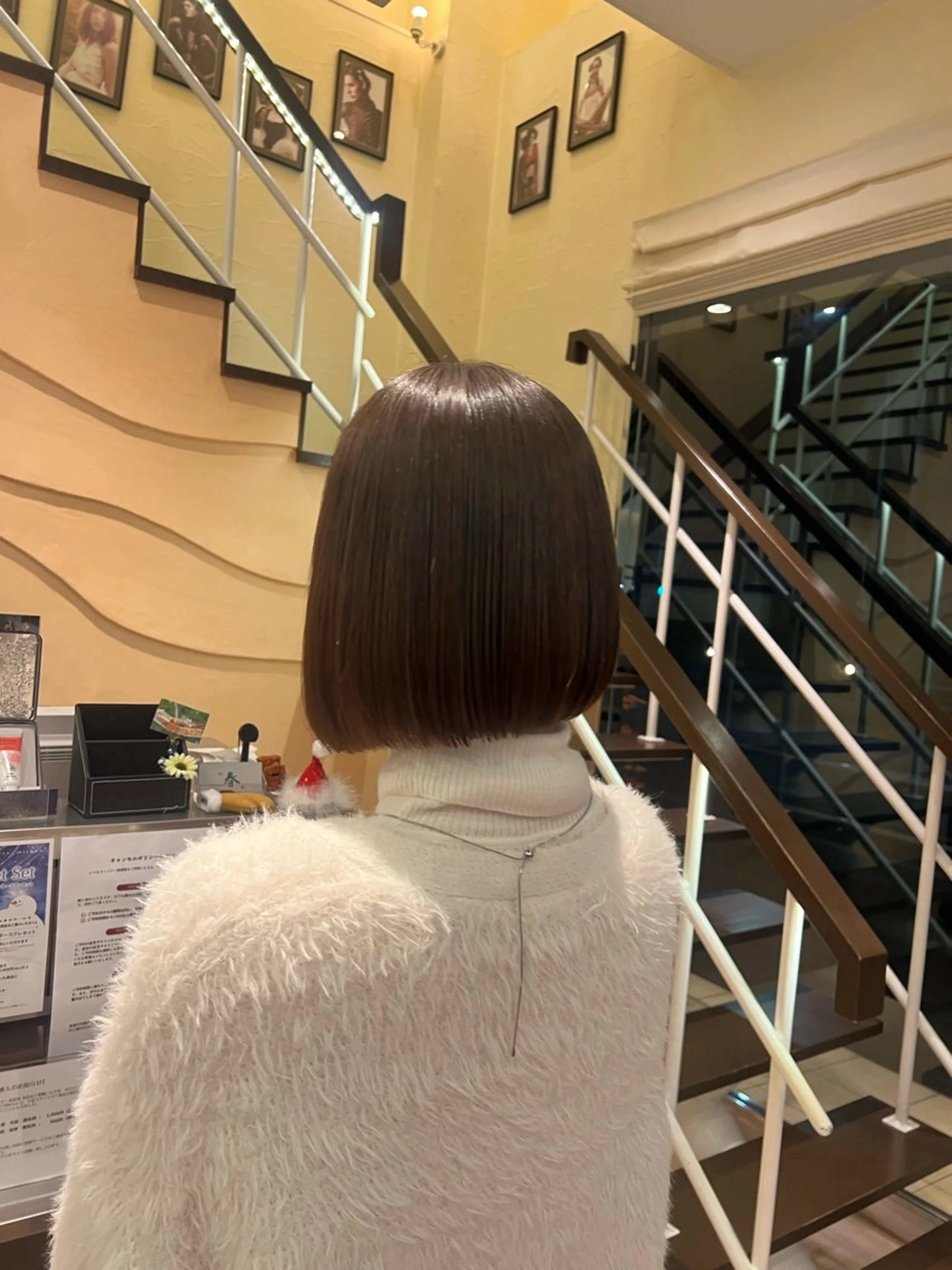 ミディアム ボブ 神山 海里のヘアスタイル