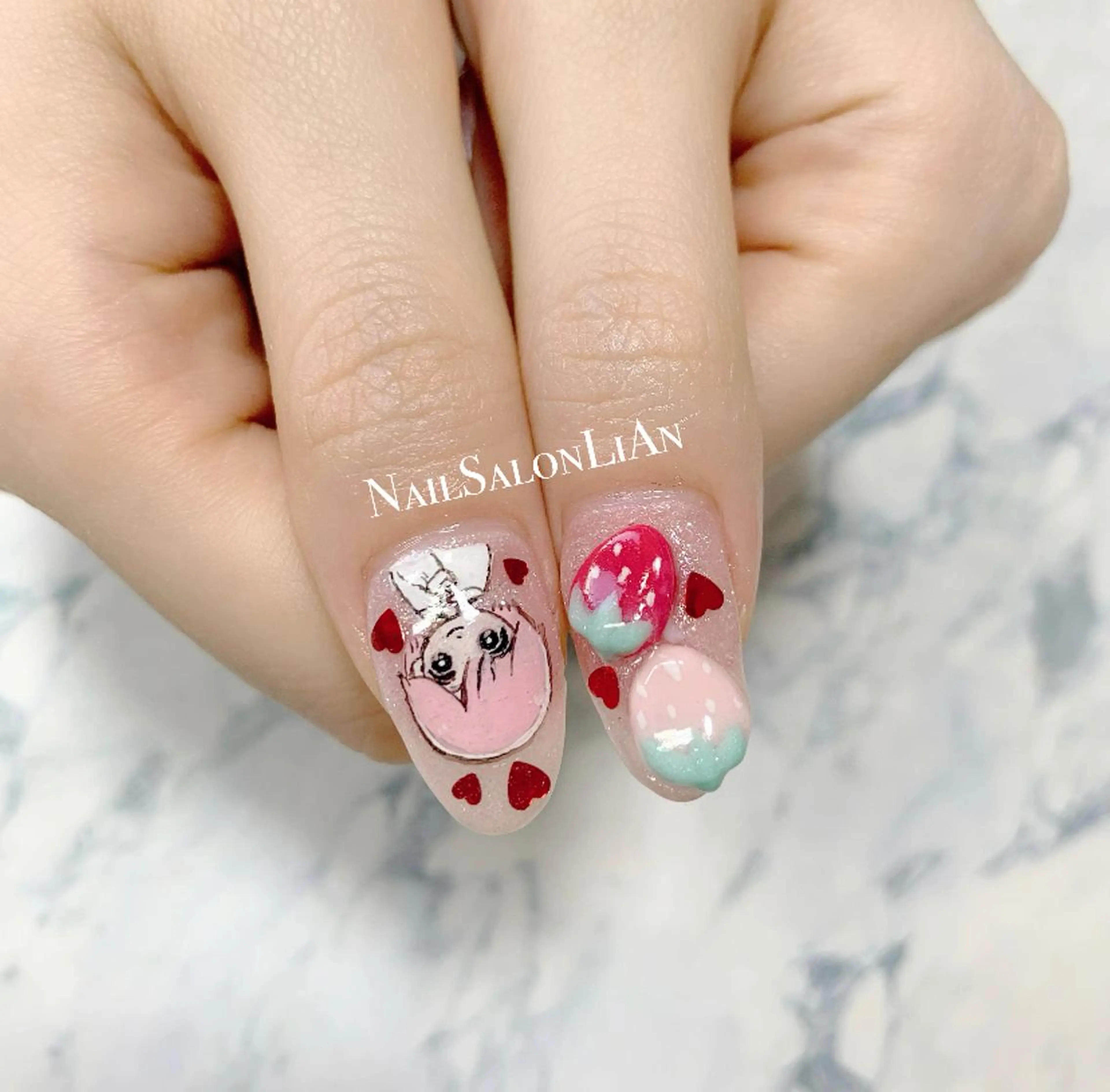 ネイル ハンドネイル NailSalon LiAnのネイルデザイン