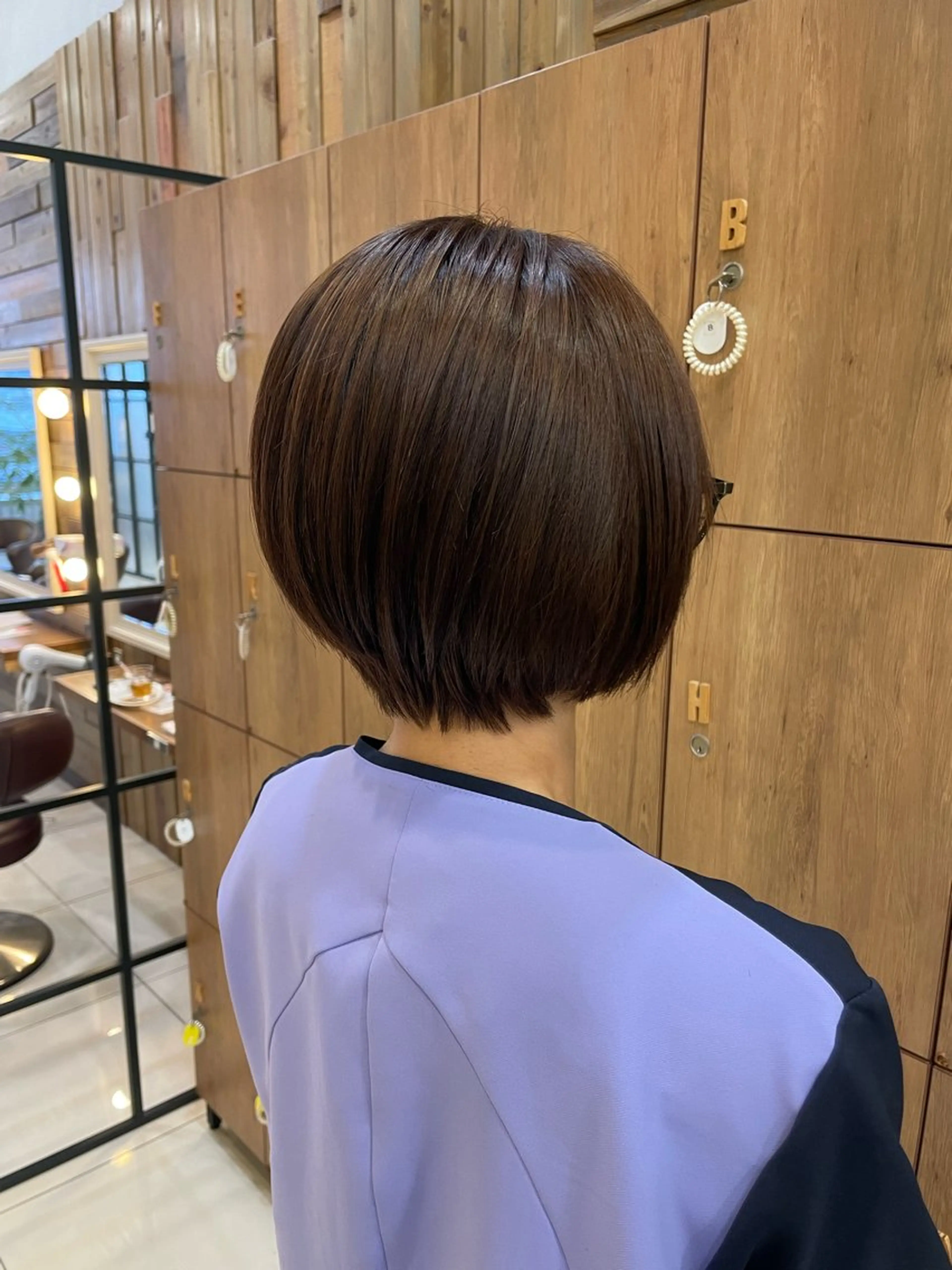 ショート カラー 透明感color吉田 沙羅のヘアスタイル