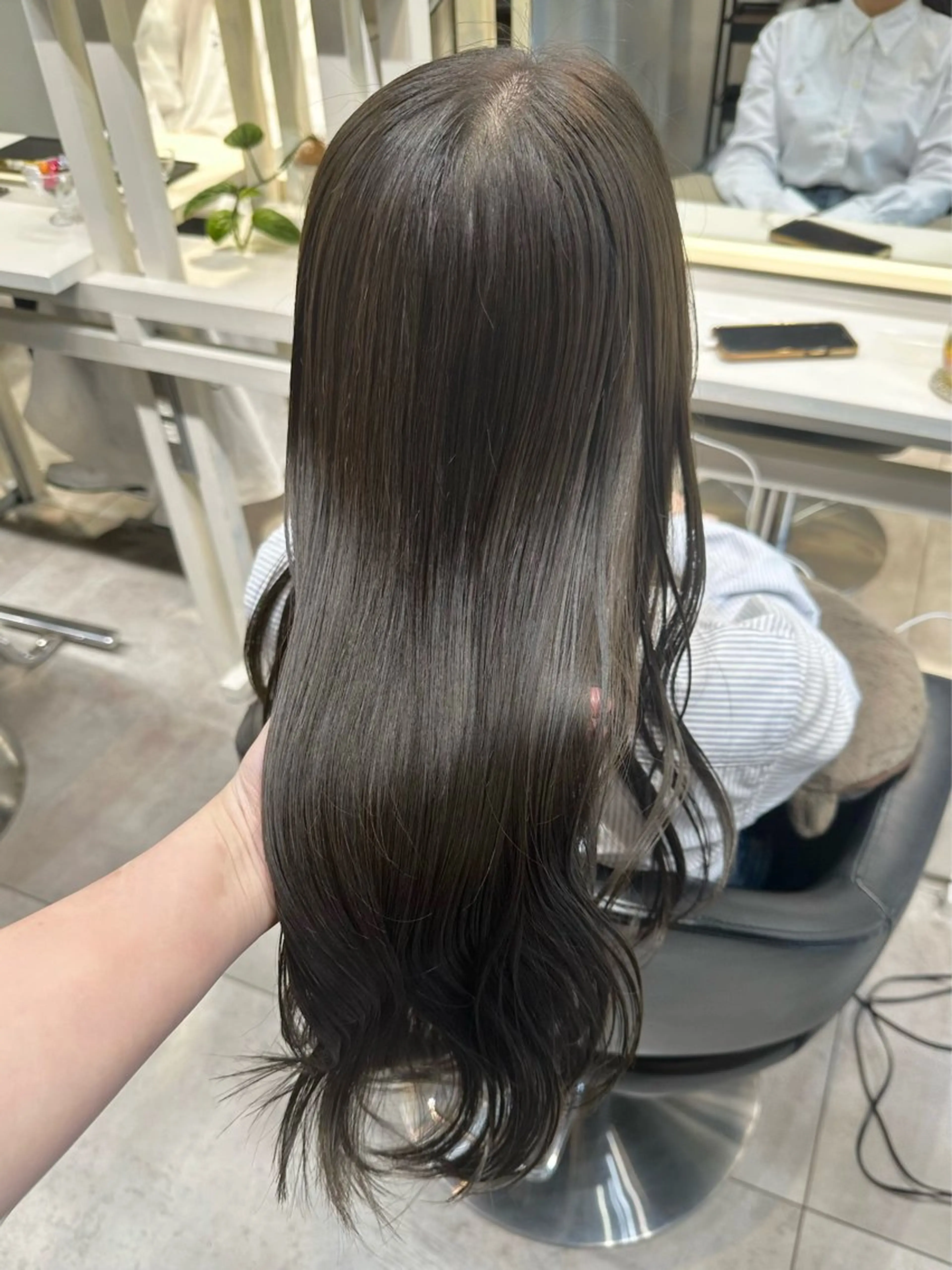 ロング カラー カット ヘアカラー トリートメント 透明感カラー/ボブ /佐藤伶のヘアスタイル