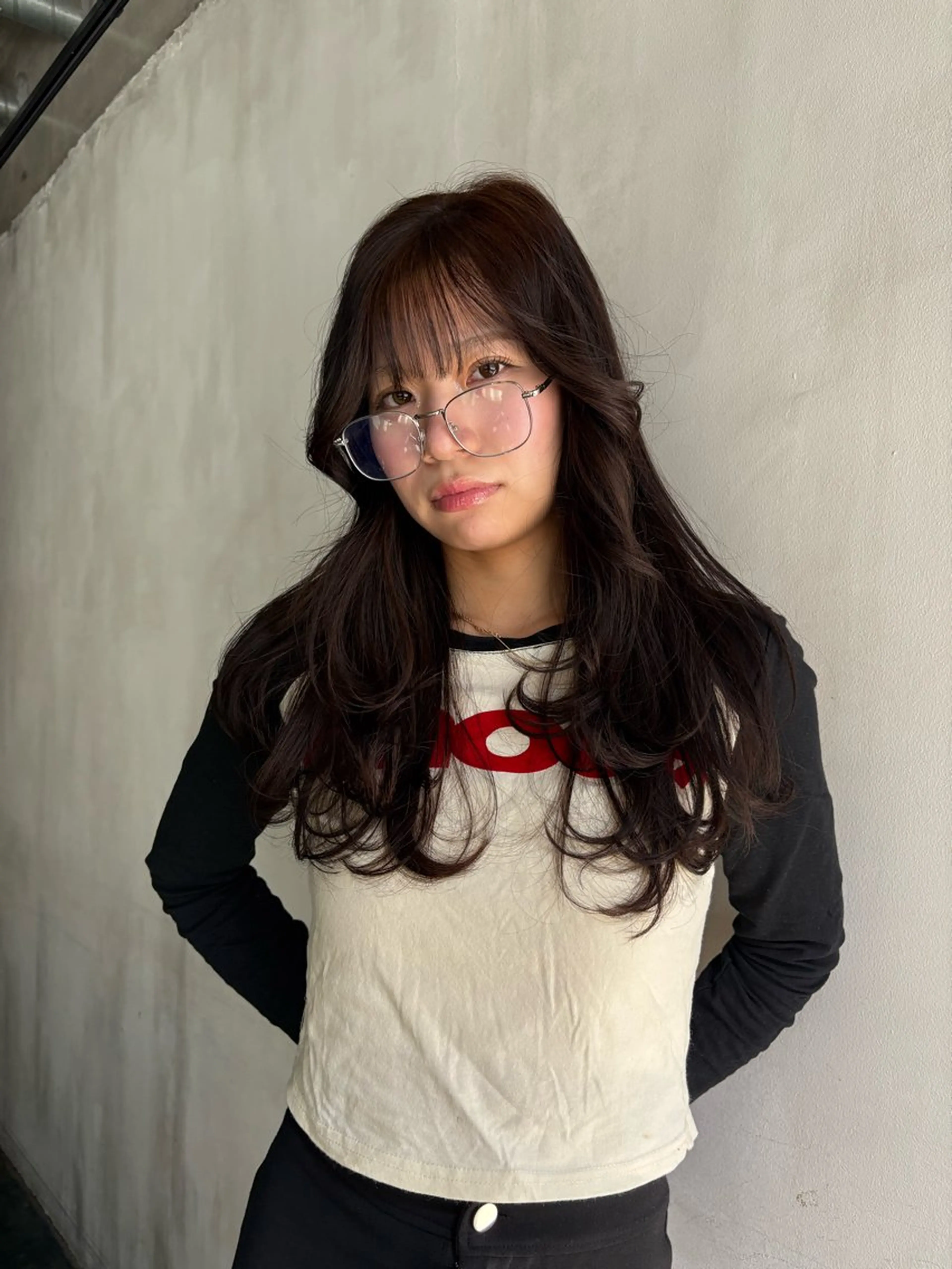 ロング 透明感|グレージュ 🌘/青空soraのヘアスタイル