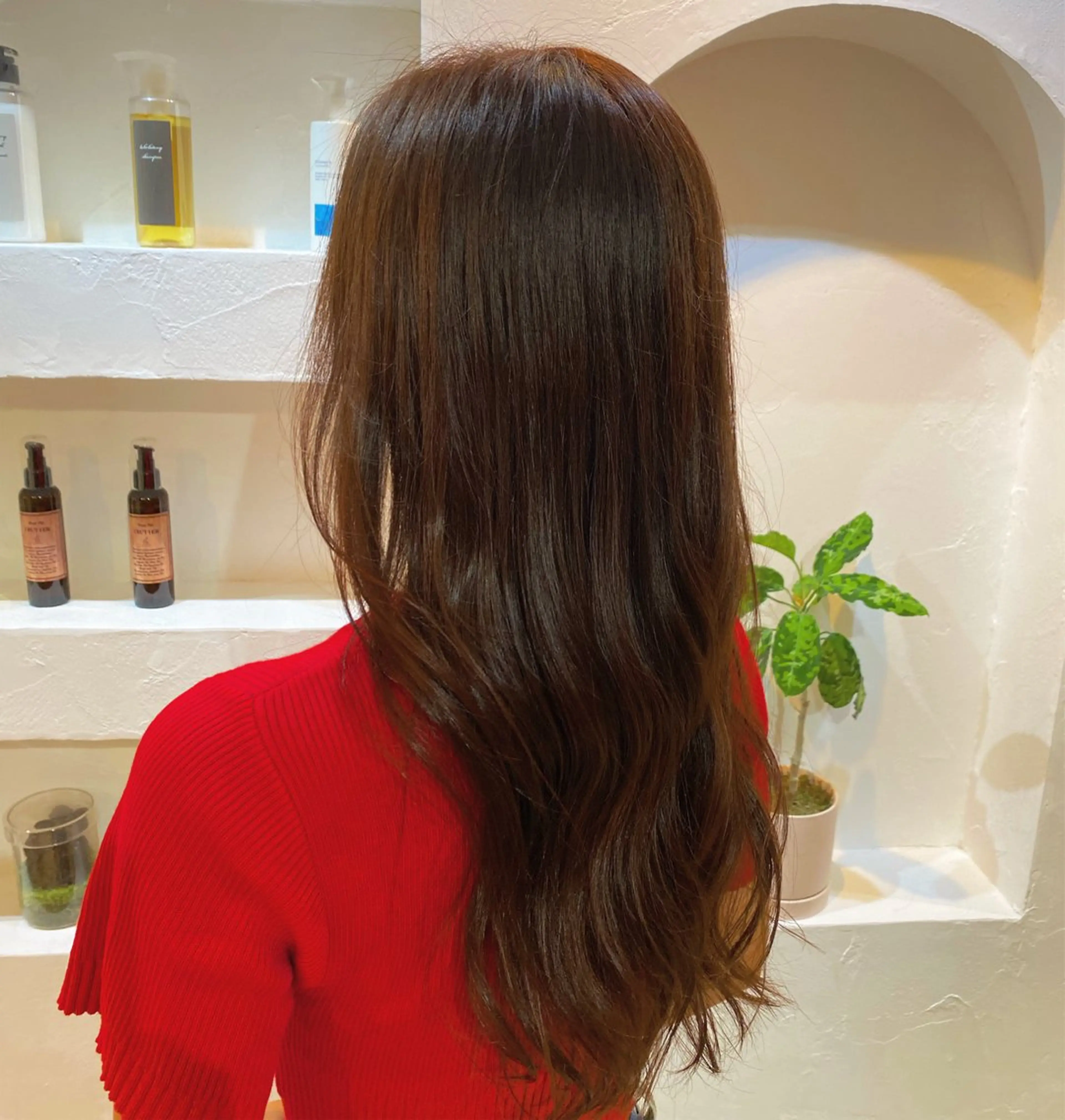 カラー うる艶ワンカラー/ 似合わせ　中野拓侍のヘアスタイル