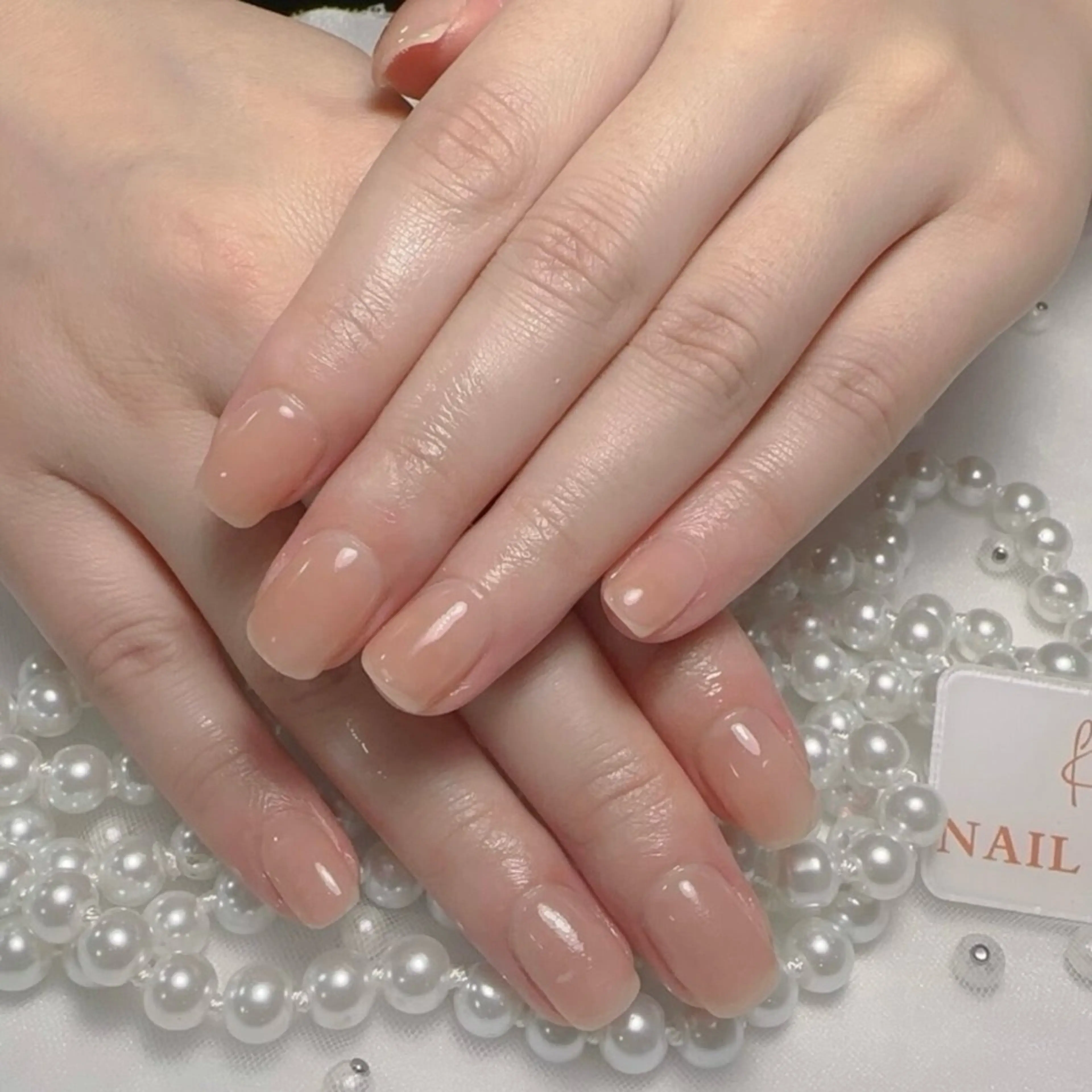ネイル アートネイル フレンチネイル ジェルネイル グラデーション 韓国ネイル ハンドネイル 💕鈴木ユリ パラジェル/オフ無料のネイルデザイン
