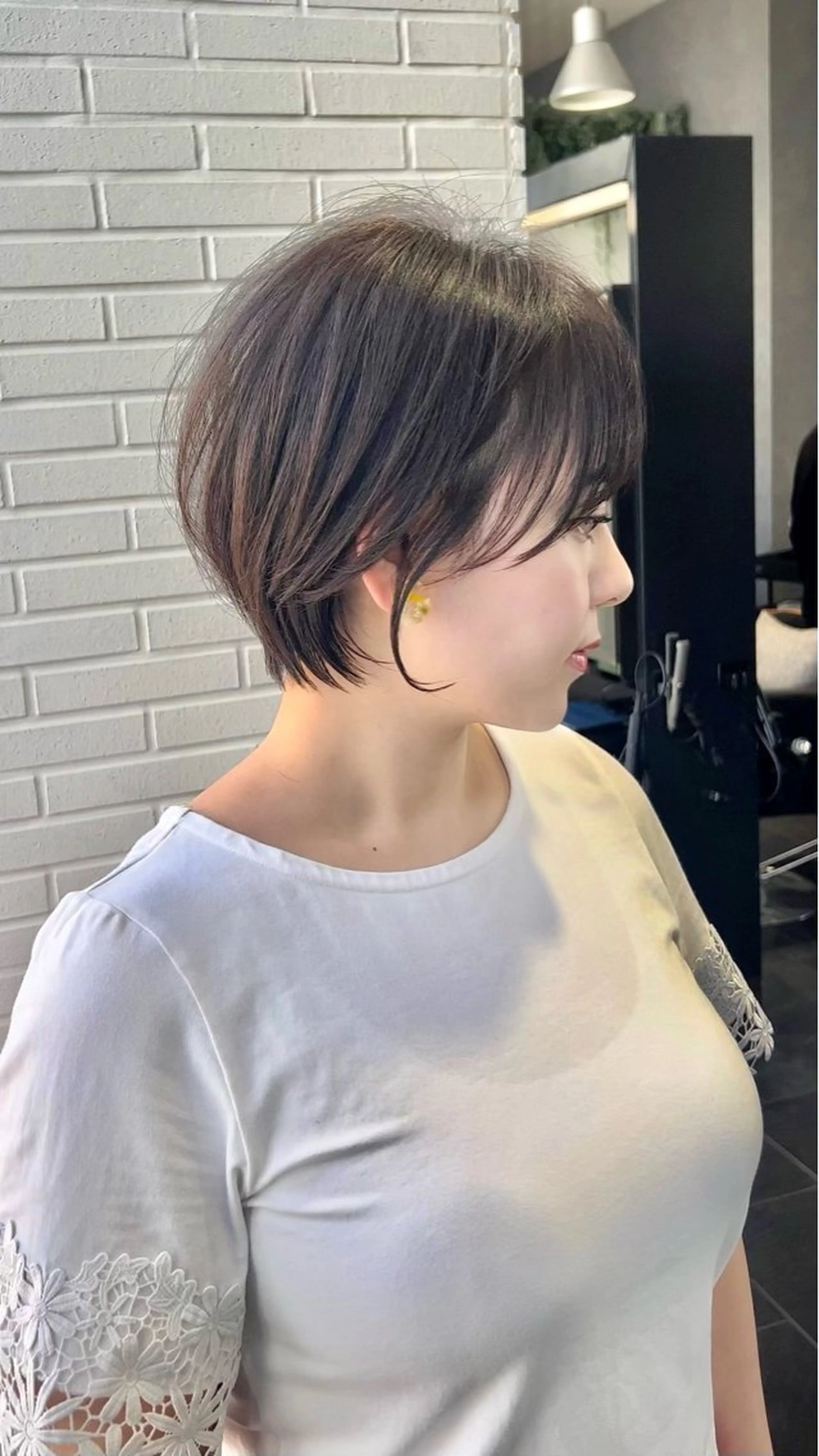 ショート 上野 竜馬のヘアスタイル