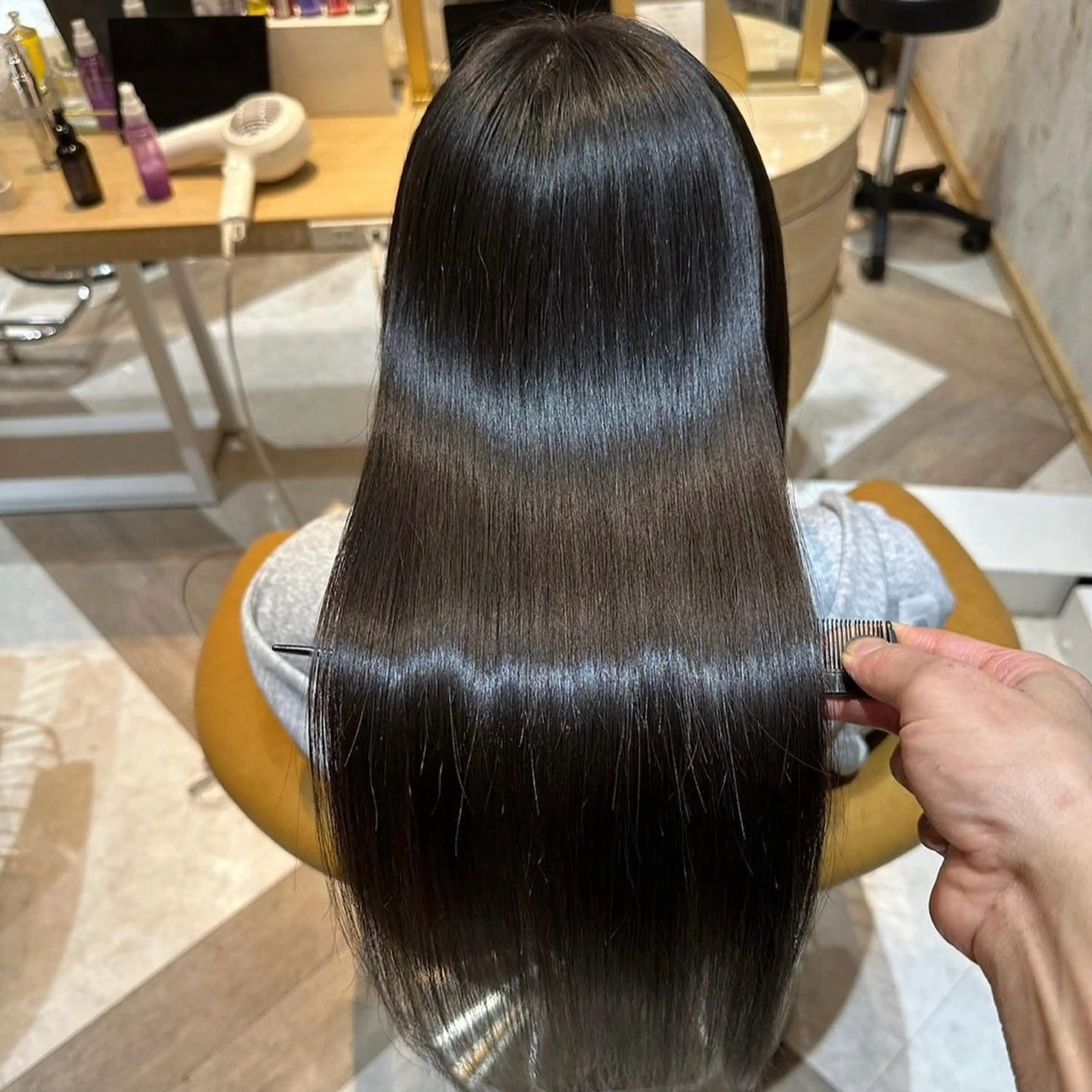 お客様にあわせた美髪縮毛矯正🧚🏻【前髪のみの場合ご相談ください】の写真