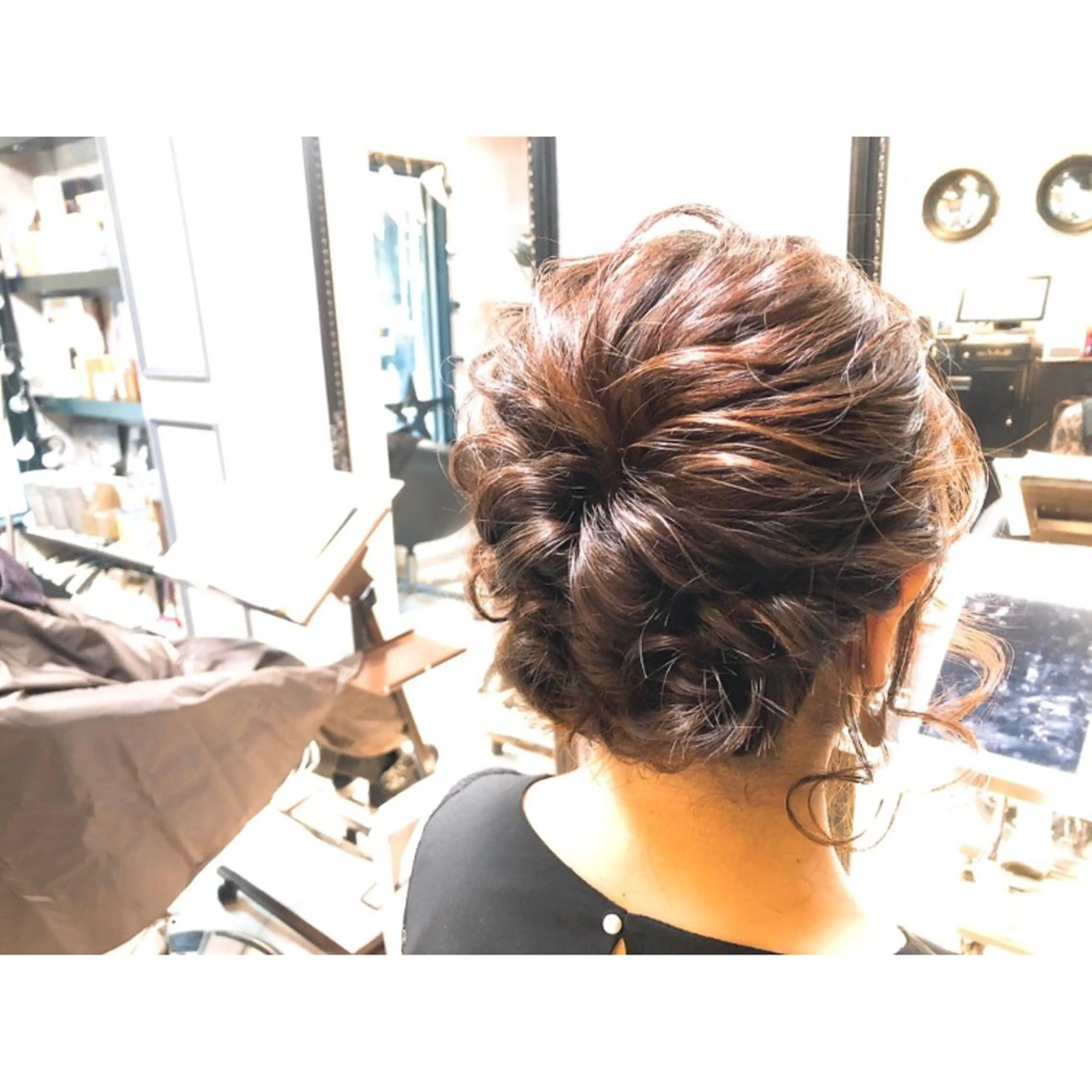 ミディアム ヘアアレンジ Blue所属・透明感カラー 🫰🏻💗 高橋舞のその他イメージ