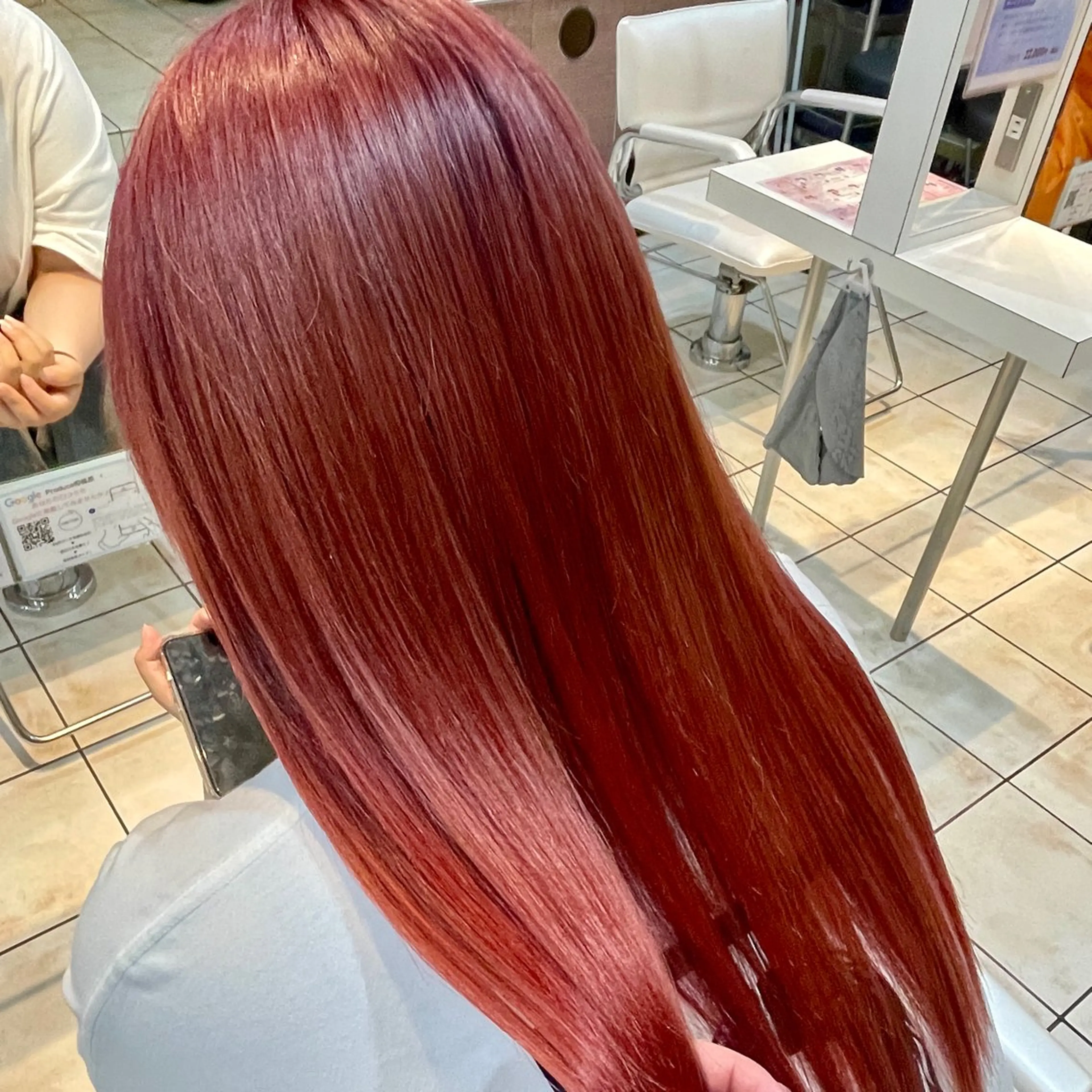 ロング カラー ブリーチ/ヘアセット 【𝙍𝙞𝙣𝙤】のヘアスタイル