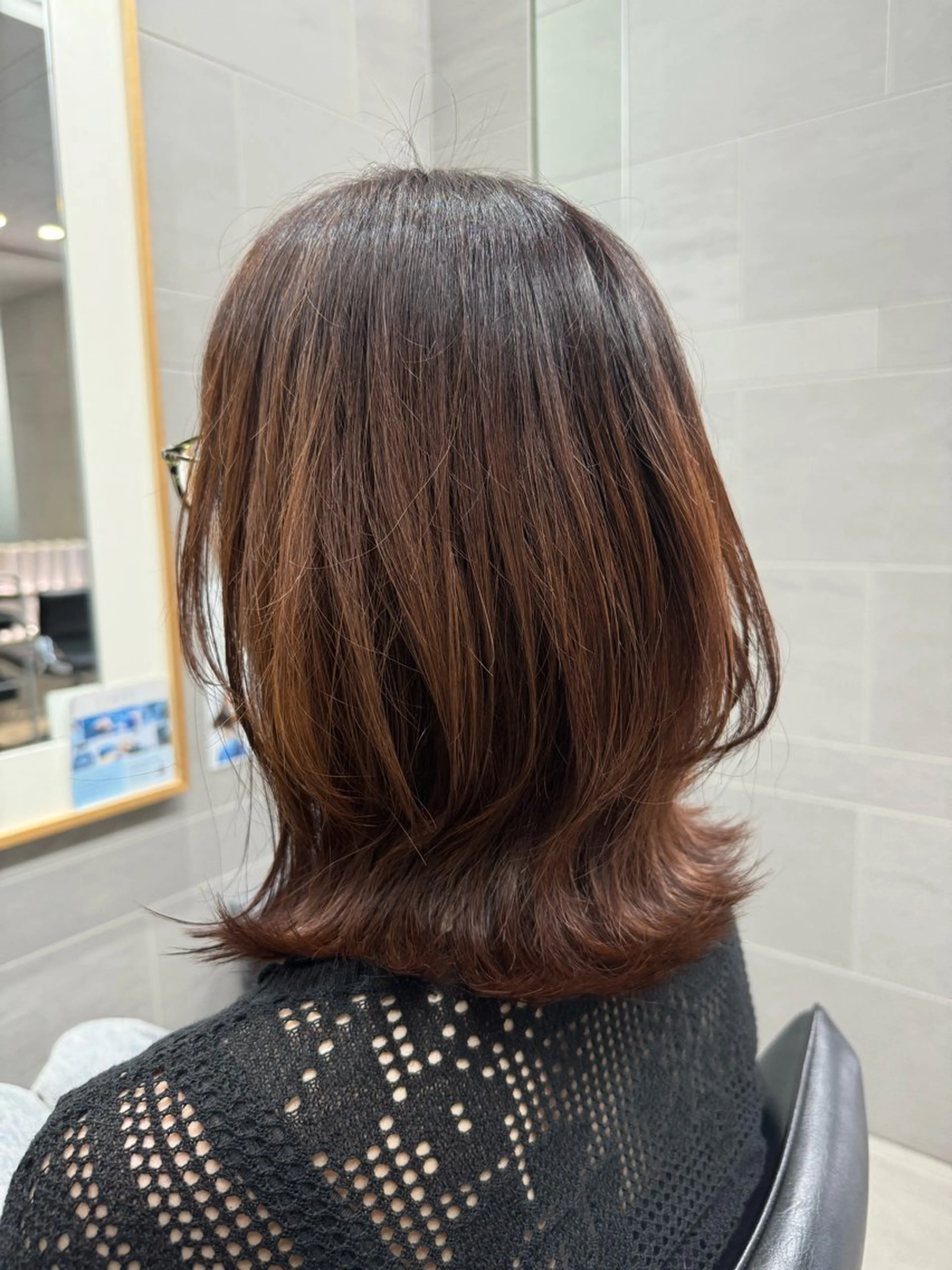 ミディアム カラー ferna所属・吉野 正啓のヘアスタイル