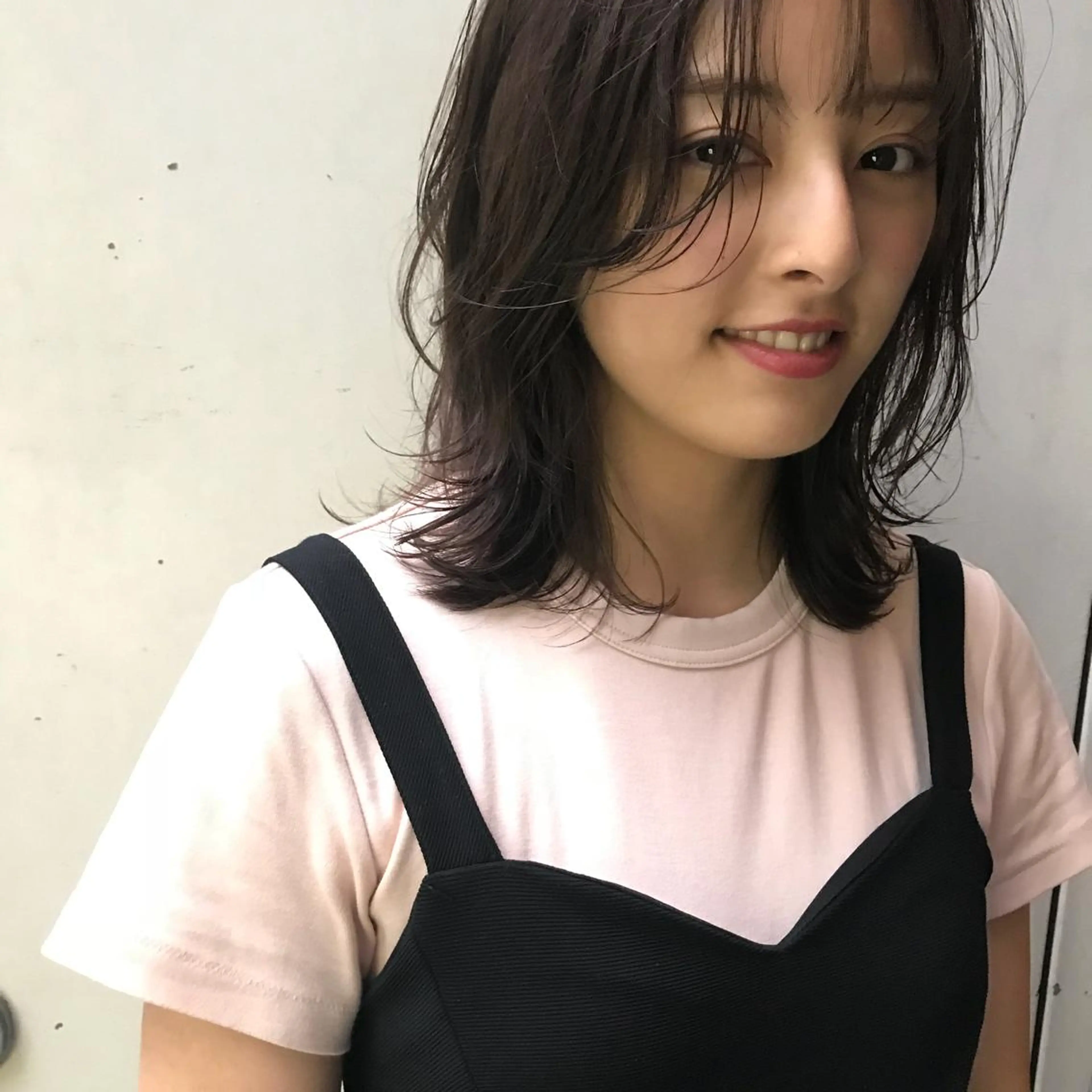 ミディアム カラー 日々所属・谷 大地のヘアスタイル