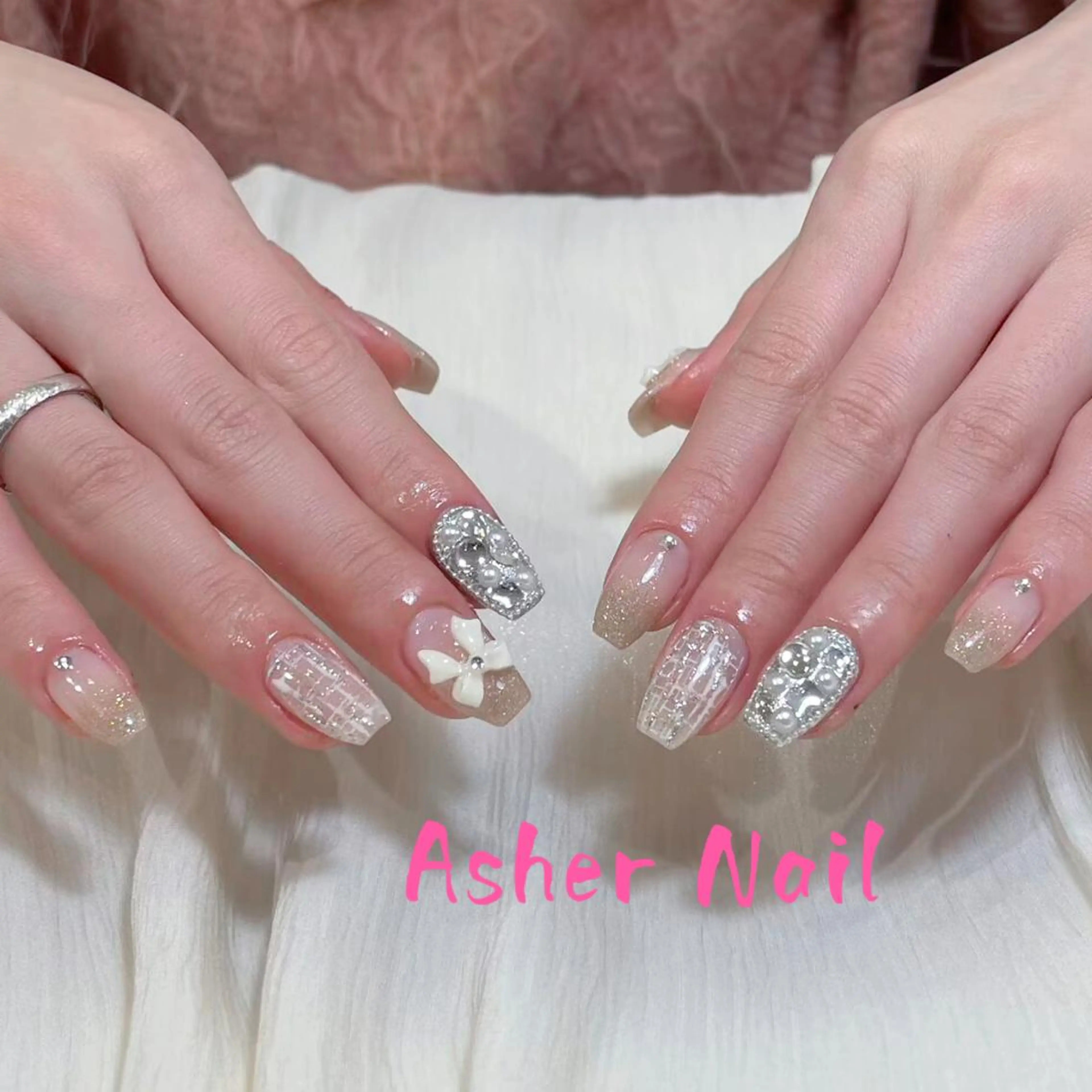 ネイル ハンドネイル ハンドケア Asher-HIKA 🌞のネイルデザイン