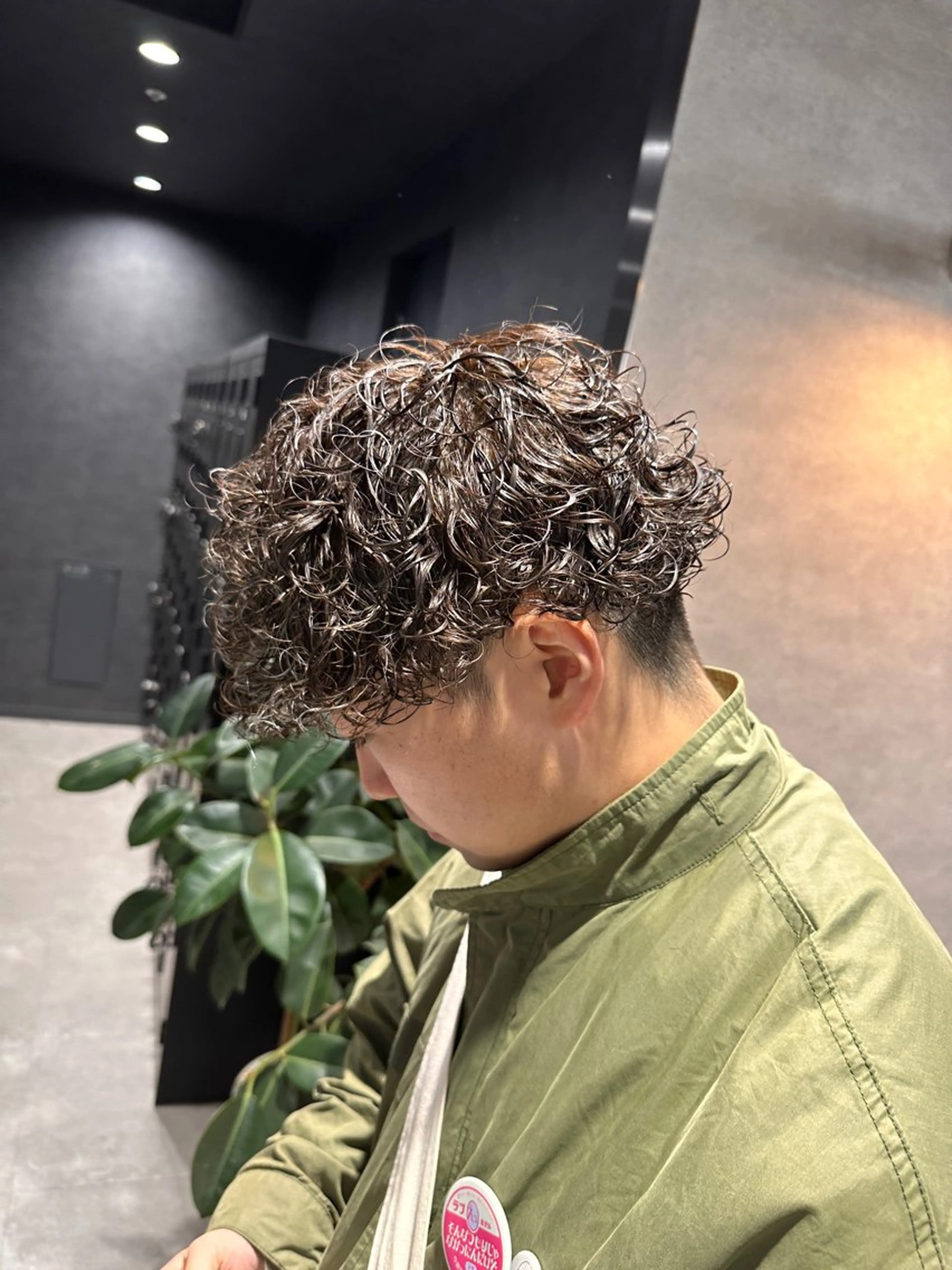 ショート カラー パーマ メンズ 【メンズサロン】 BLUCK 横浜のヘアスタイル