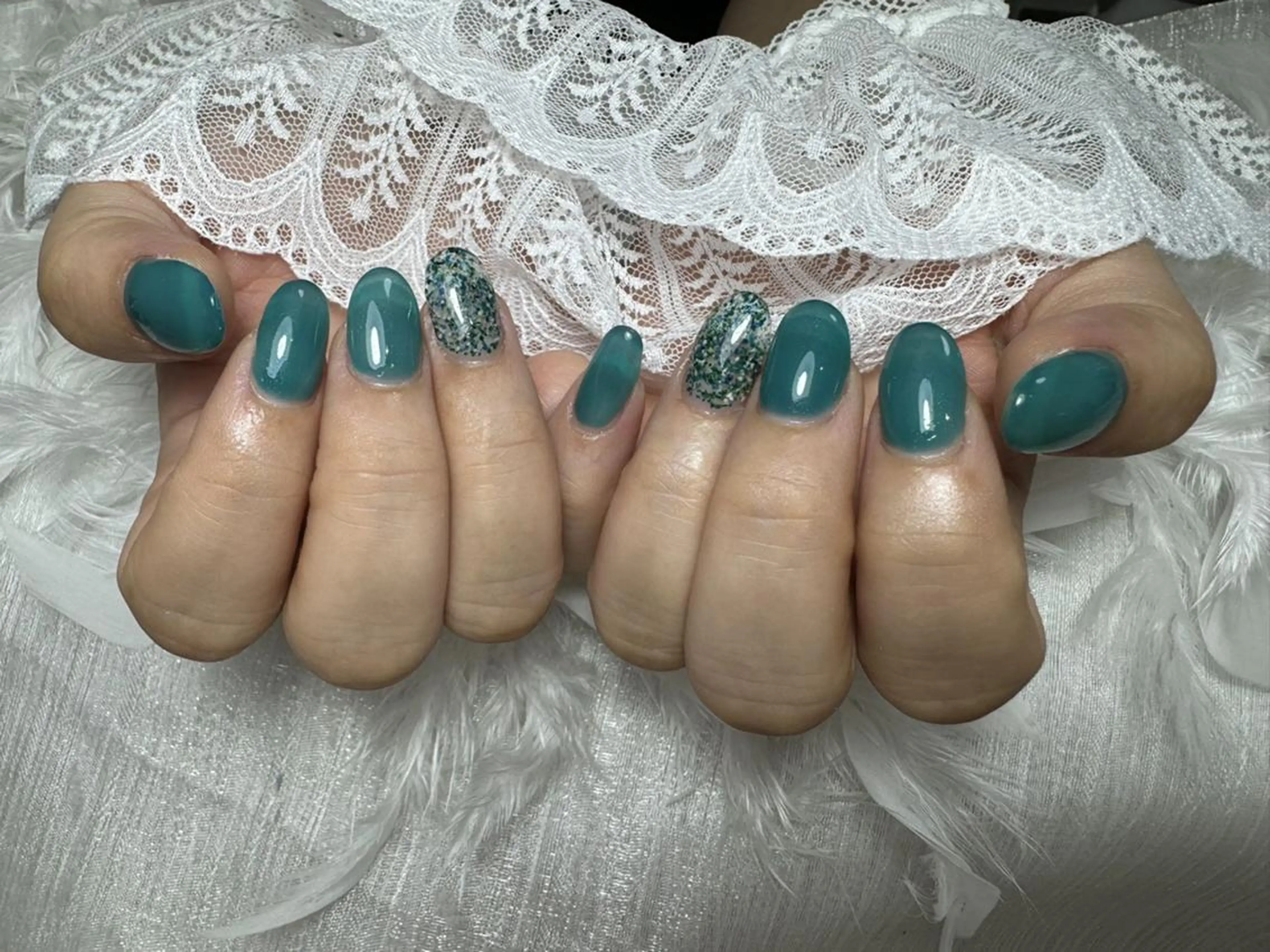 ネイル ハンドネイル DEMAIN- 🌹のネイルデザイン