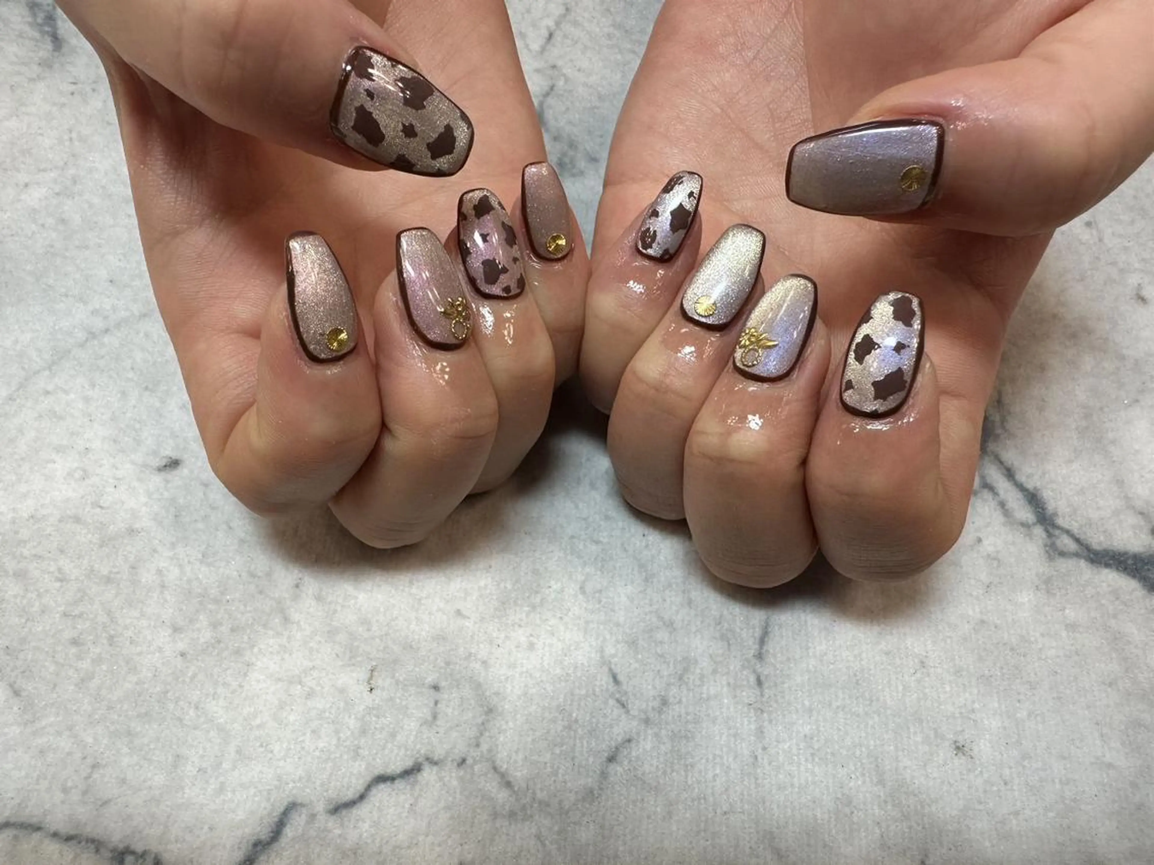 ネイル ネイルリボン 石田のネイルデザイン