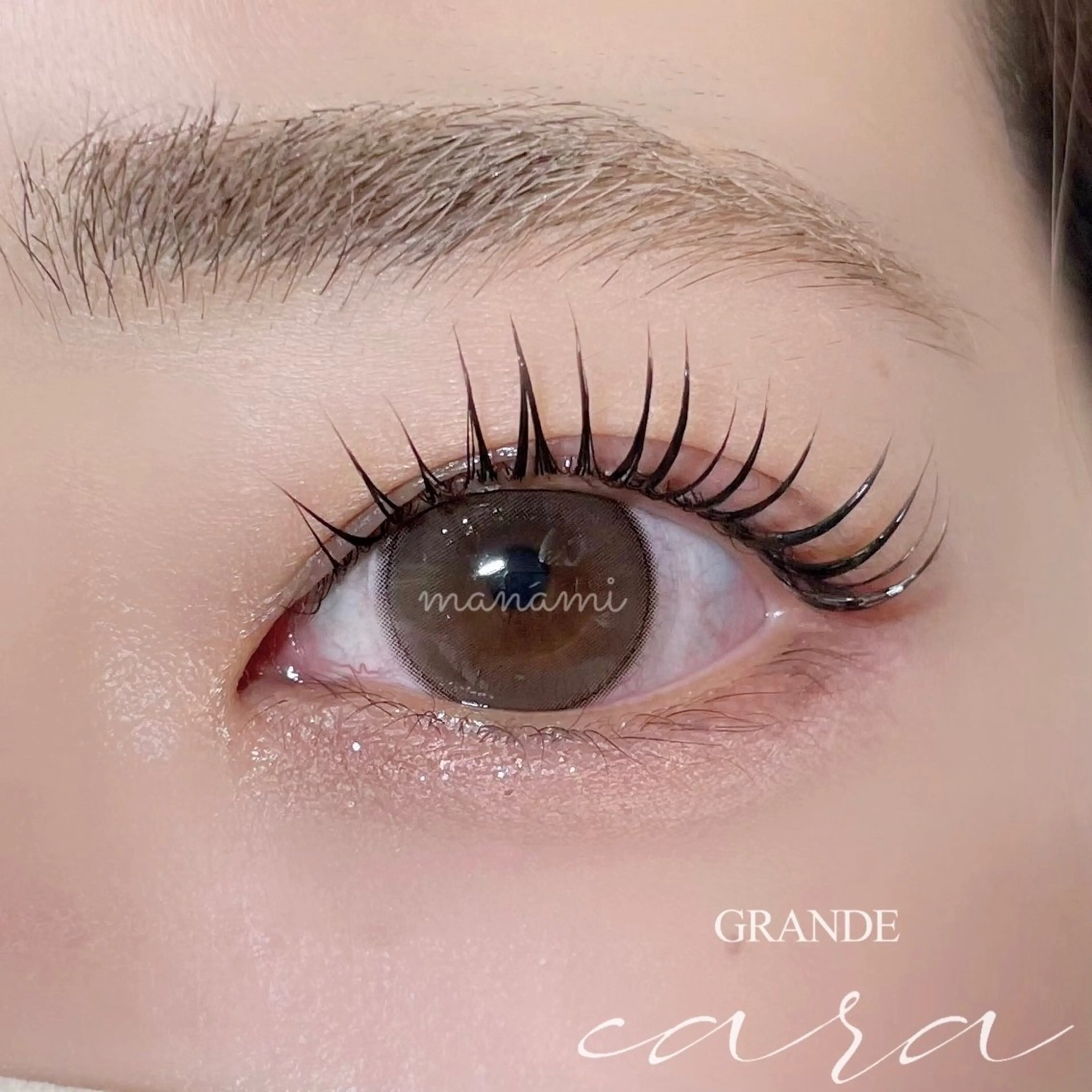 マツエク・マツパ マツパ GRANDEcara 栄　manamiのマツエク・マツパデザイン