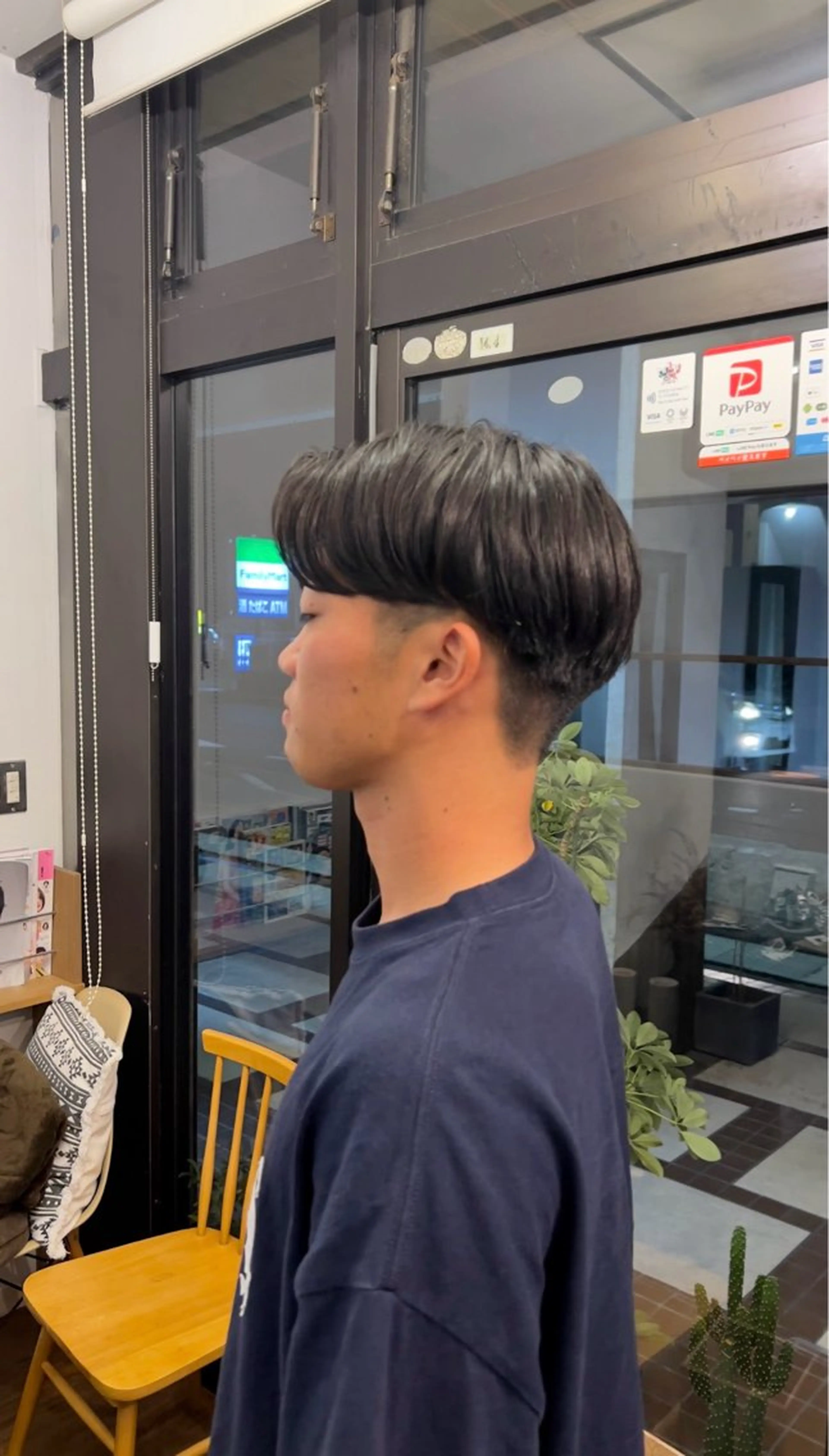 メンズカット(カットモデル)の写真