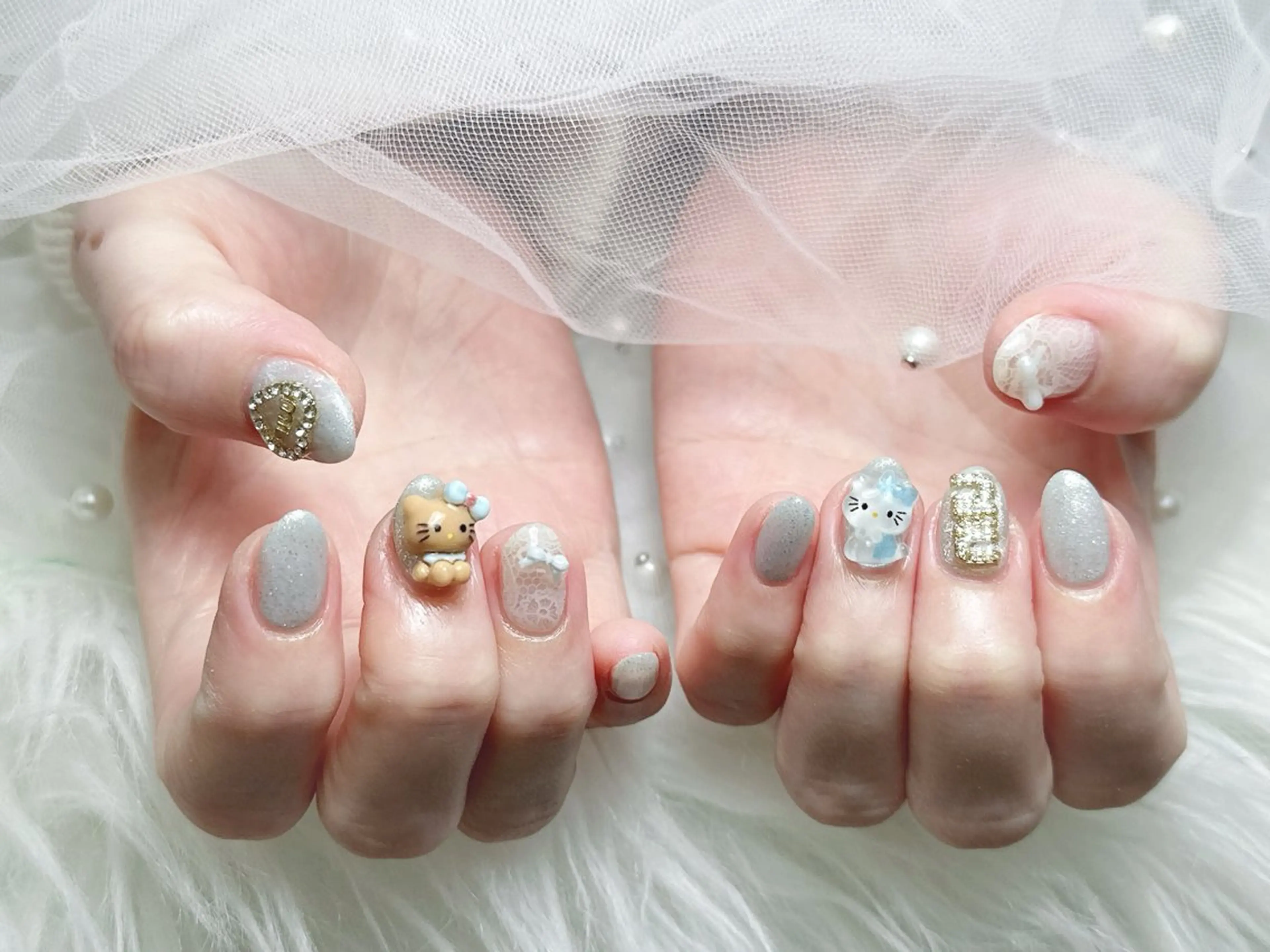 ネイル ハンドネイル 【Eclat ｴｸﾗ】nail＆beauty所属・Eclat〔ｴｸﾗ〕 MOEKA𝜗𝜚*のネイルデザイン