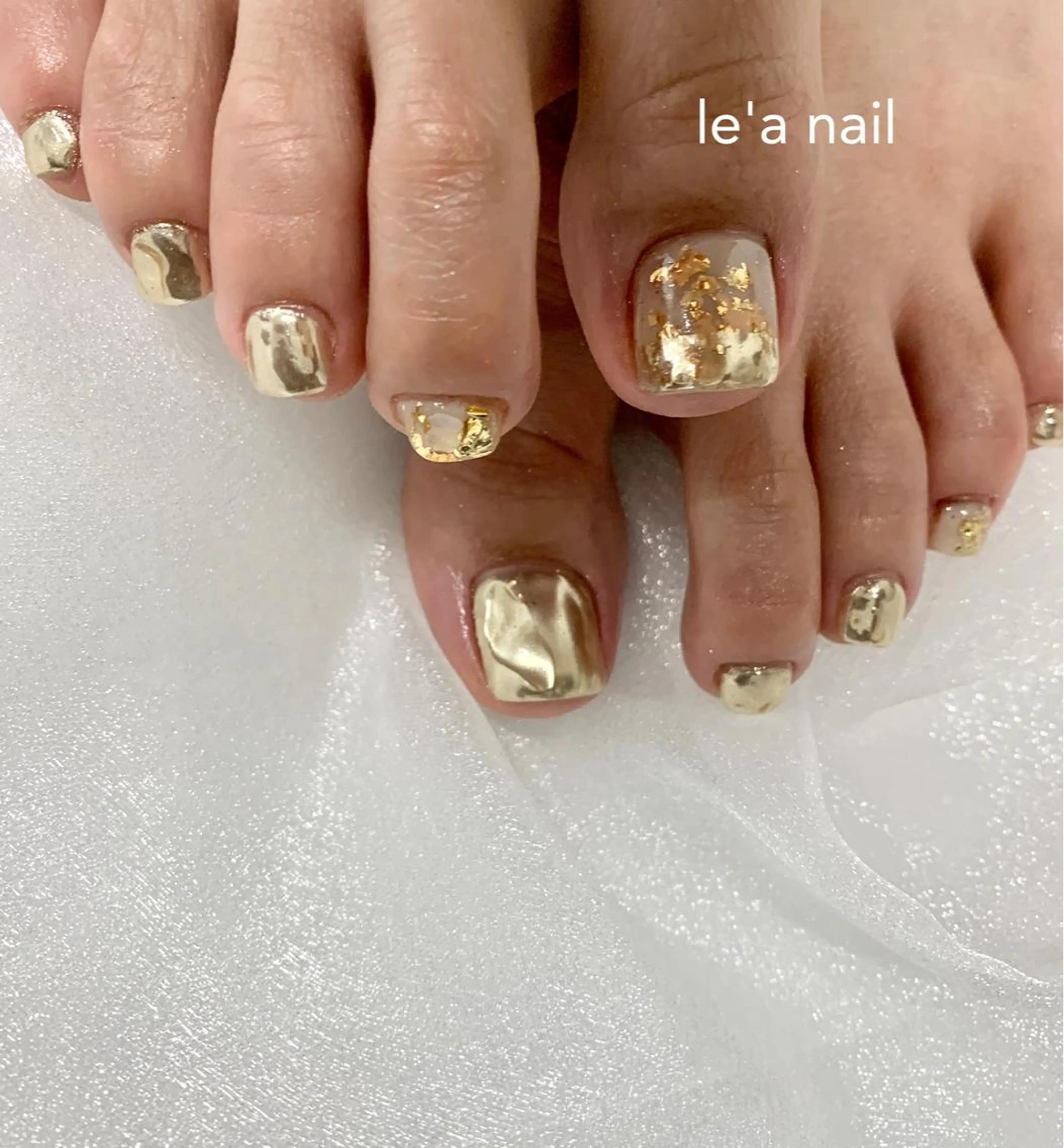 ネイル アートネイル フットネイル フレンチネイル ミラーネイル ニュアンスネイル フットネイル pu muのネイルデザイン