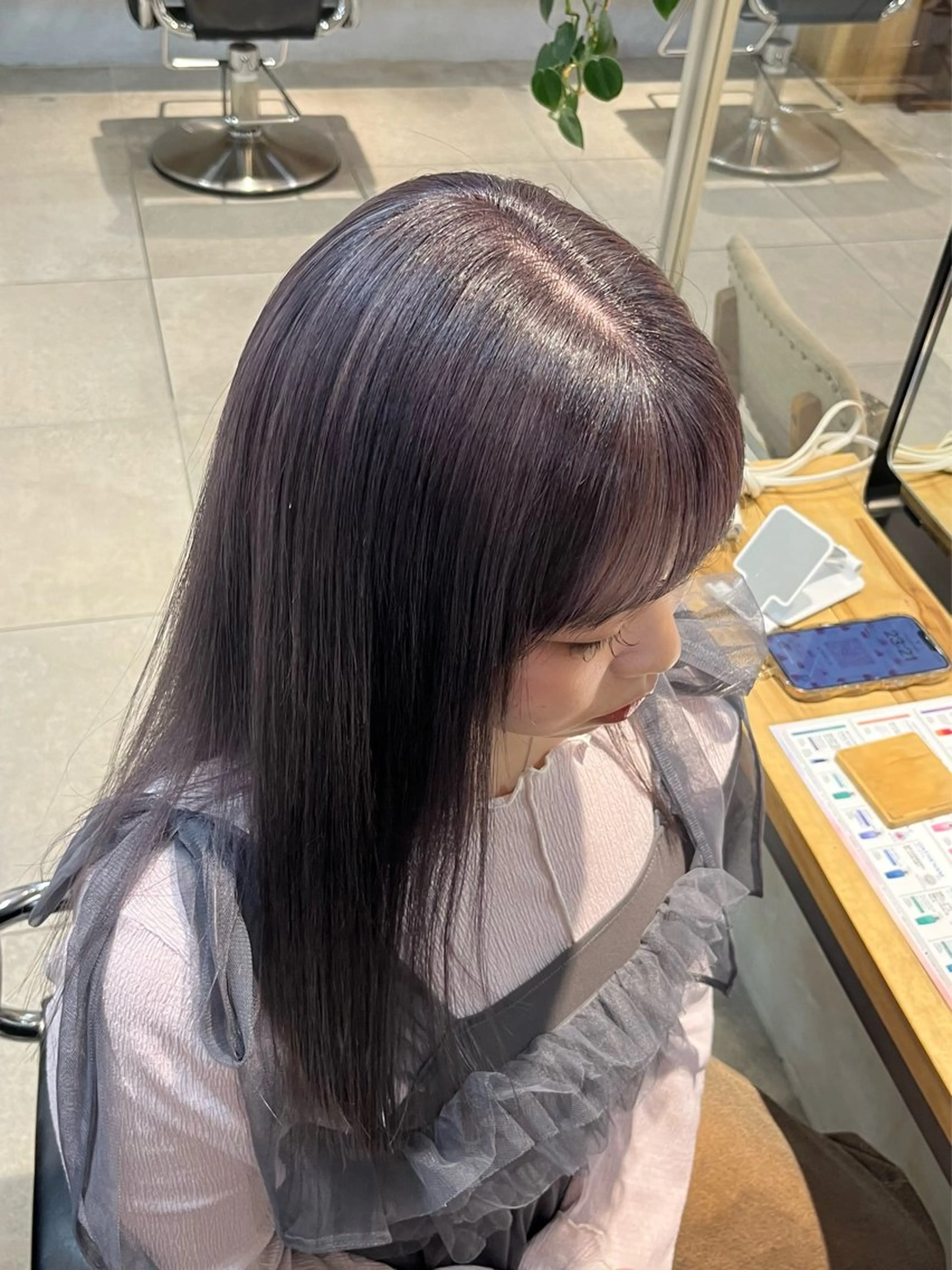 【☘️ご新規様限定☘️】w color 《ケアブリーチ+ケアカラー》➕Aujuaクイックトリートメント(ロング料金無し)の写真