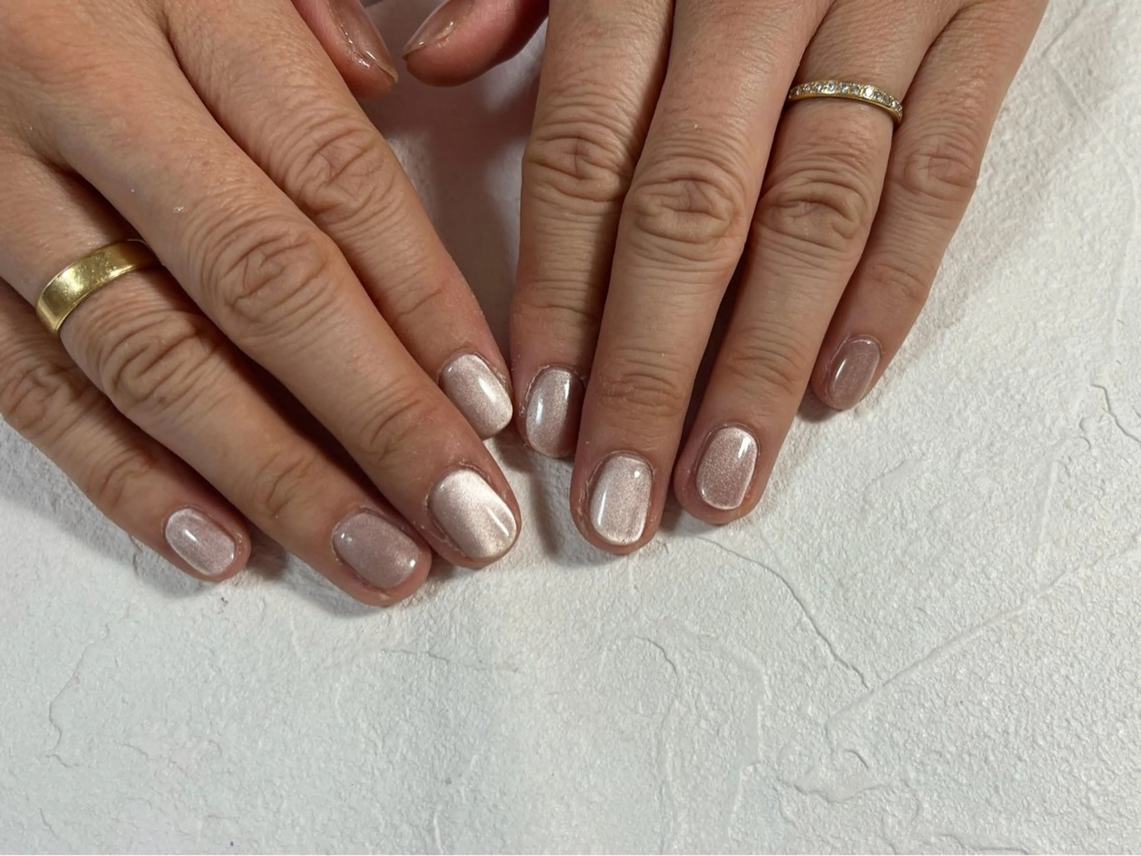 ネイル オーロラネイル フットネイル フレンチネイル ジェルネイル 韓国ネイル ハンドネイル kiki nail たまプラーザのネイルデザイン