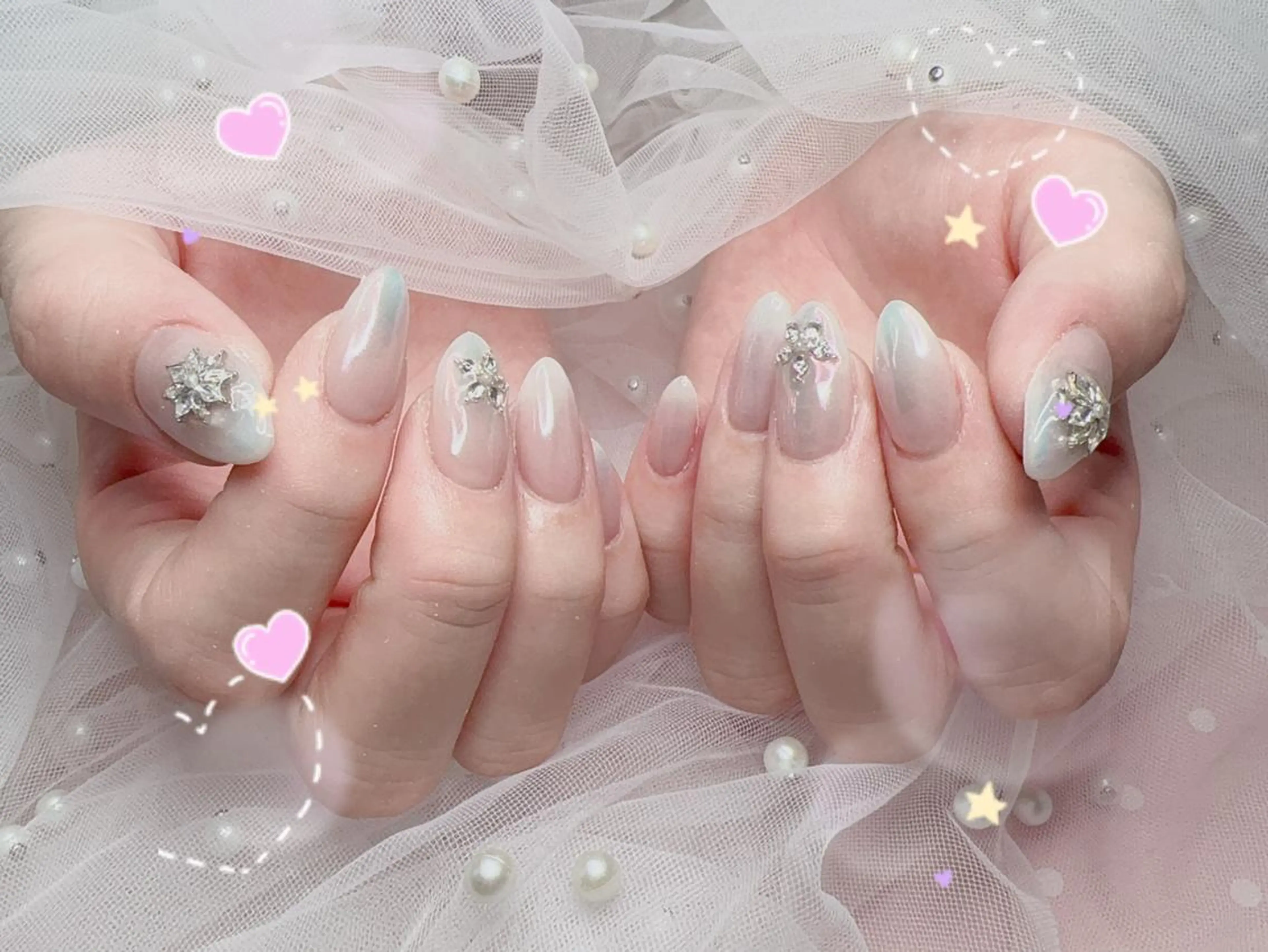 ネイル ハンドネイル 🎀シズカ nail🎀のネイルデザイン
