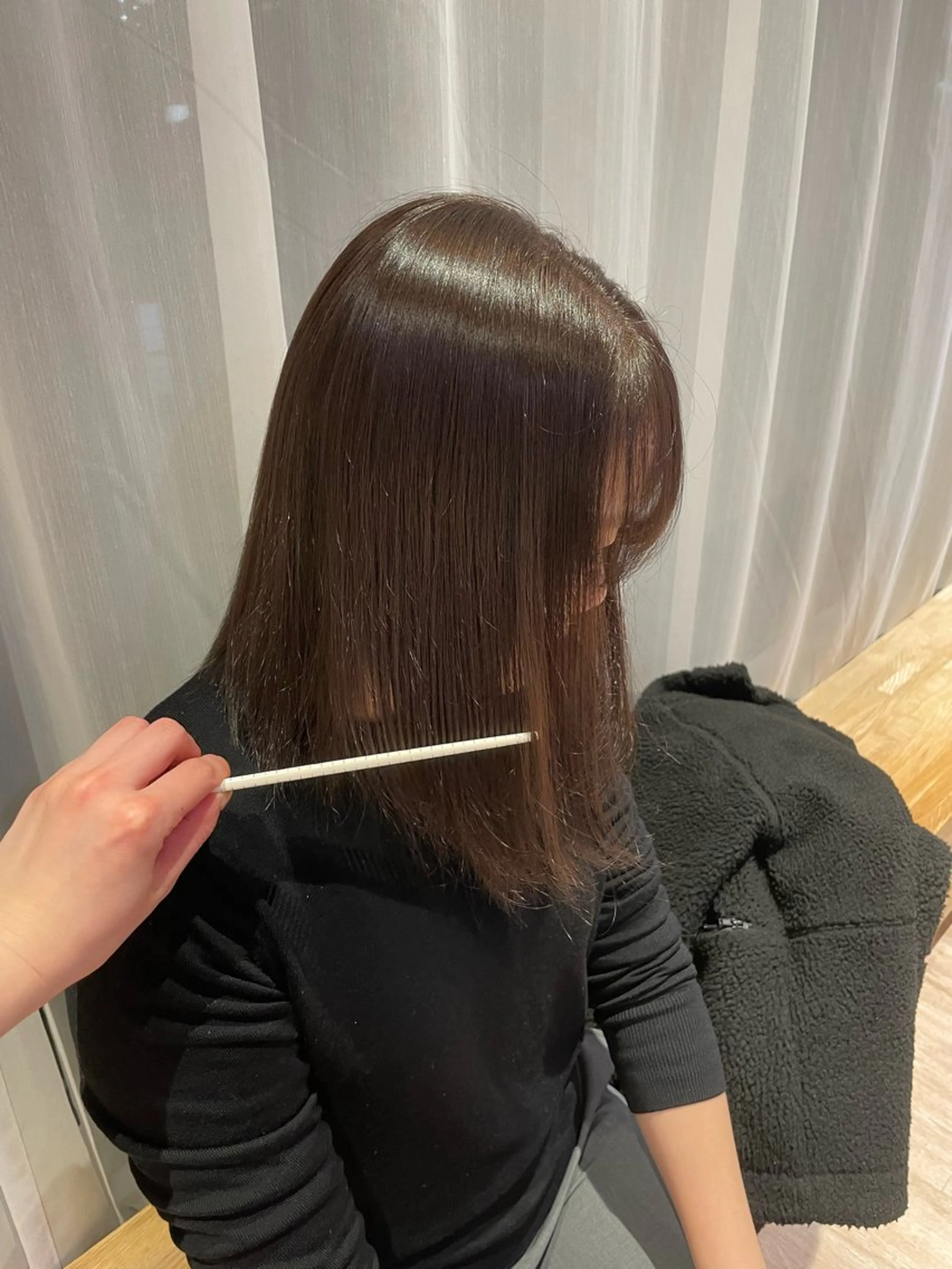 ミディアム カラー ベージュカラー say.所属・たなか こころ🎀のヘアスタイル