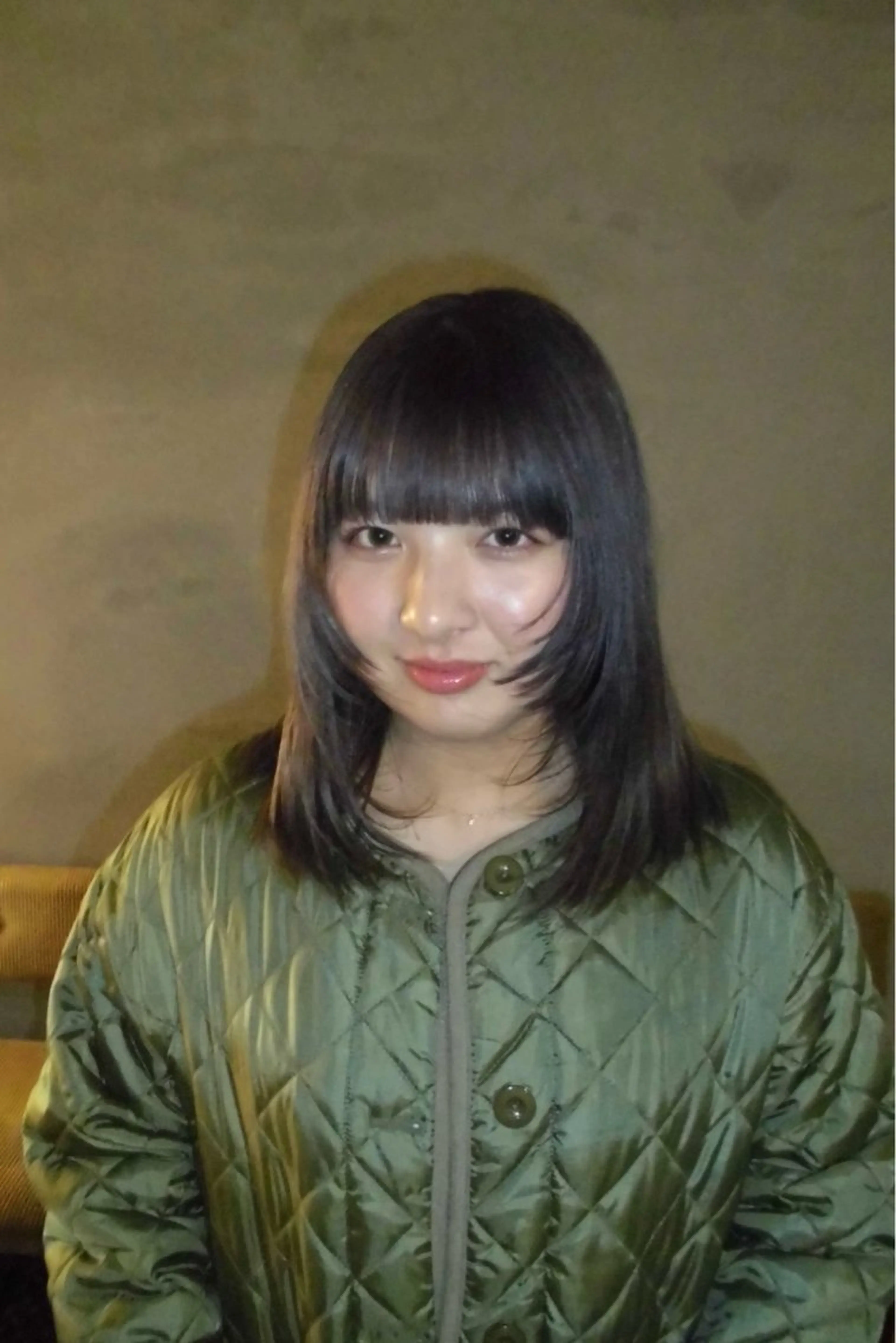 セミロング カラー ヘアカラー トリートメント ヘッドスパ marino マリノのヘアスタイル